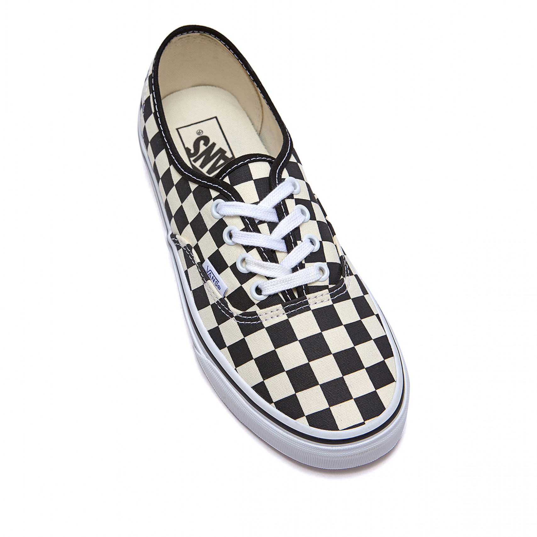 어센틱 체커보드 블랙 / VN000W4NDI01