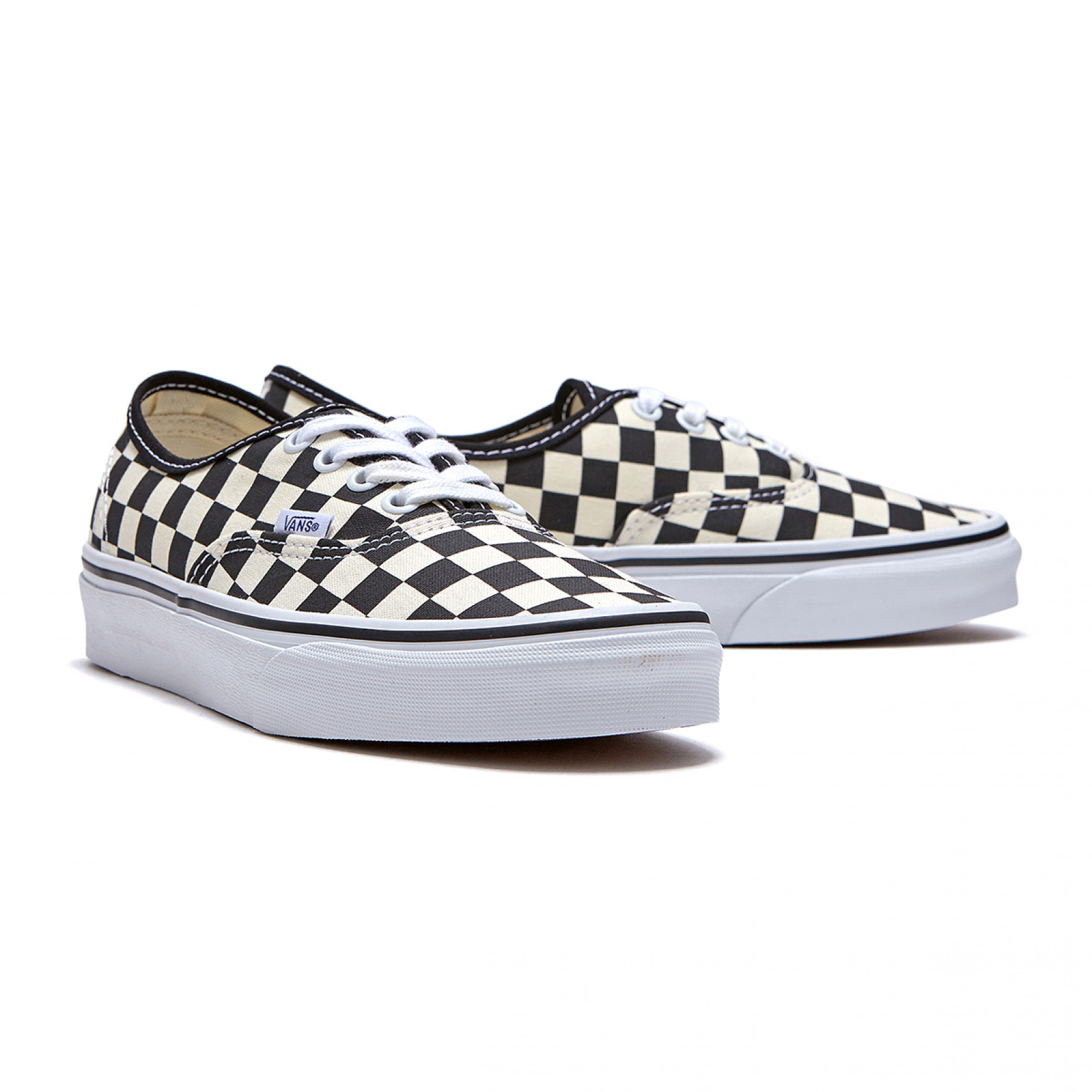 어센틱 체커보드 블랙 / VN000W4NDI01