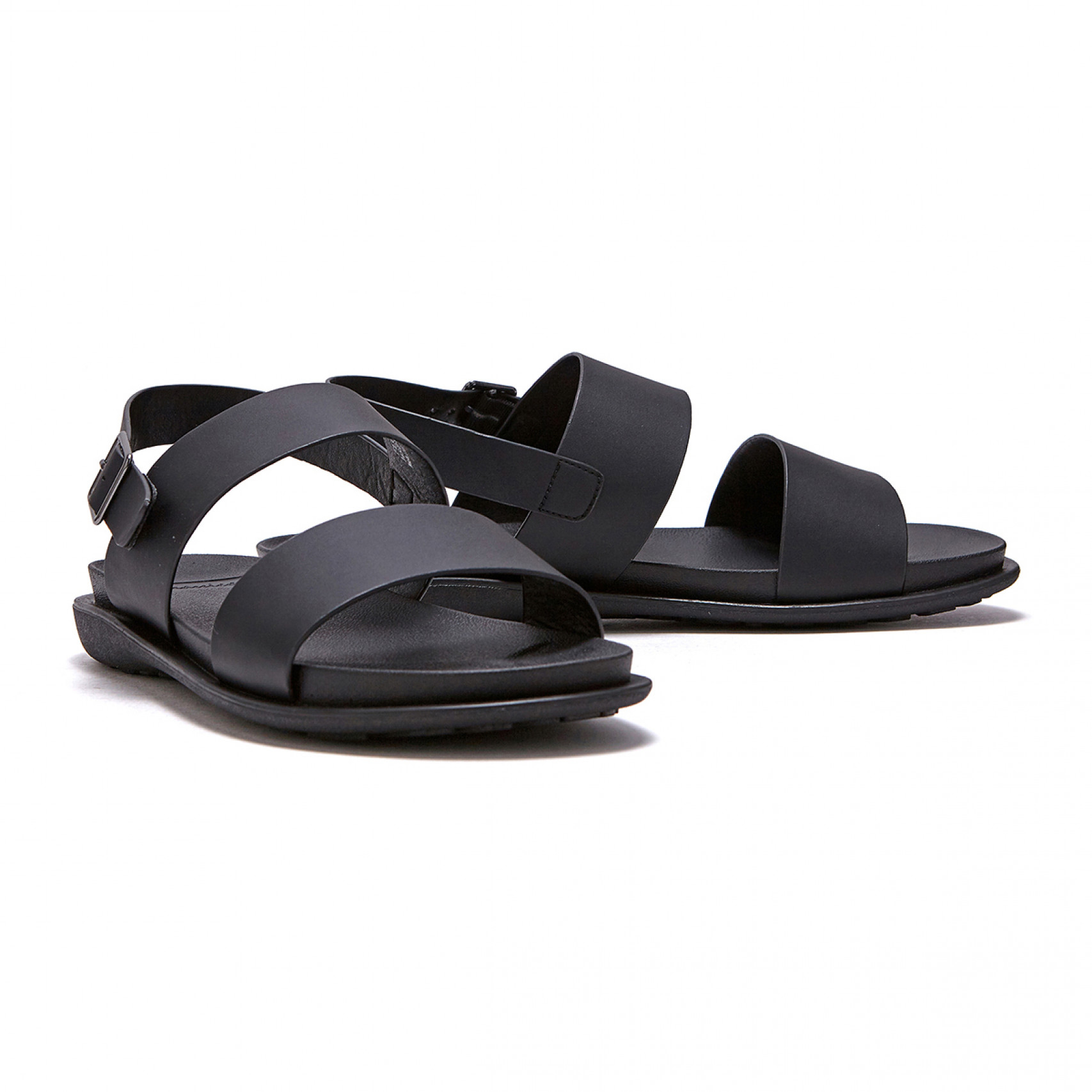 Leather two Strap Sandal