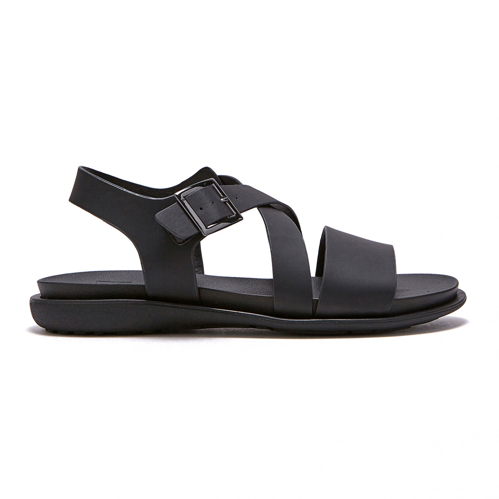 Leather X Strap Sandal