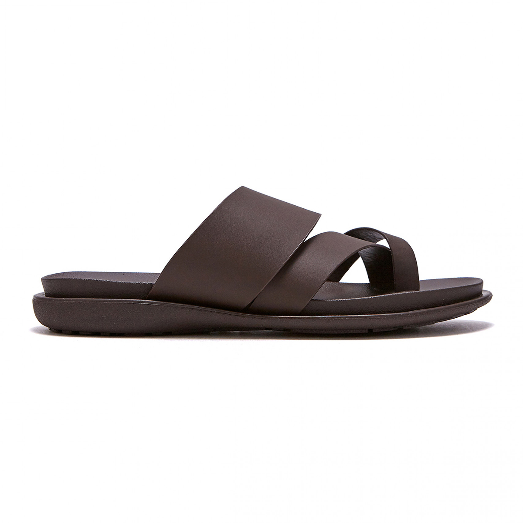 Leather Toe Strap Slide
