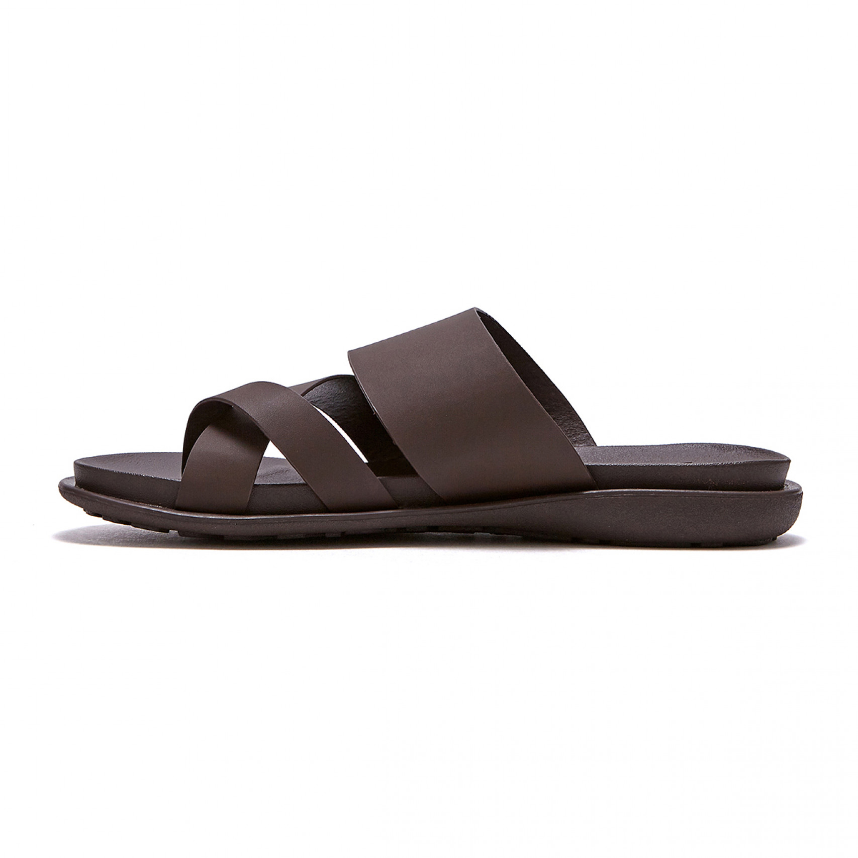 Leather Toe Strap Slide