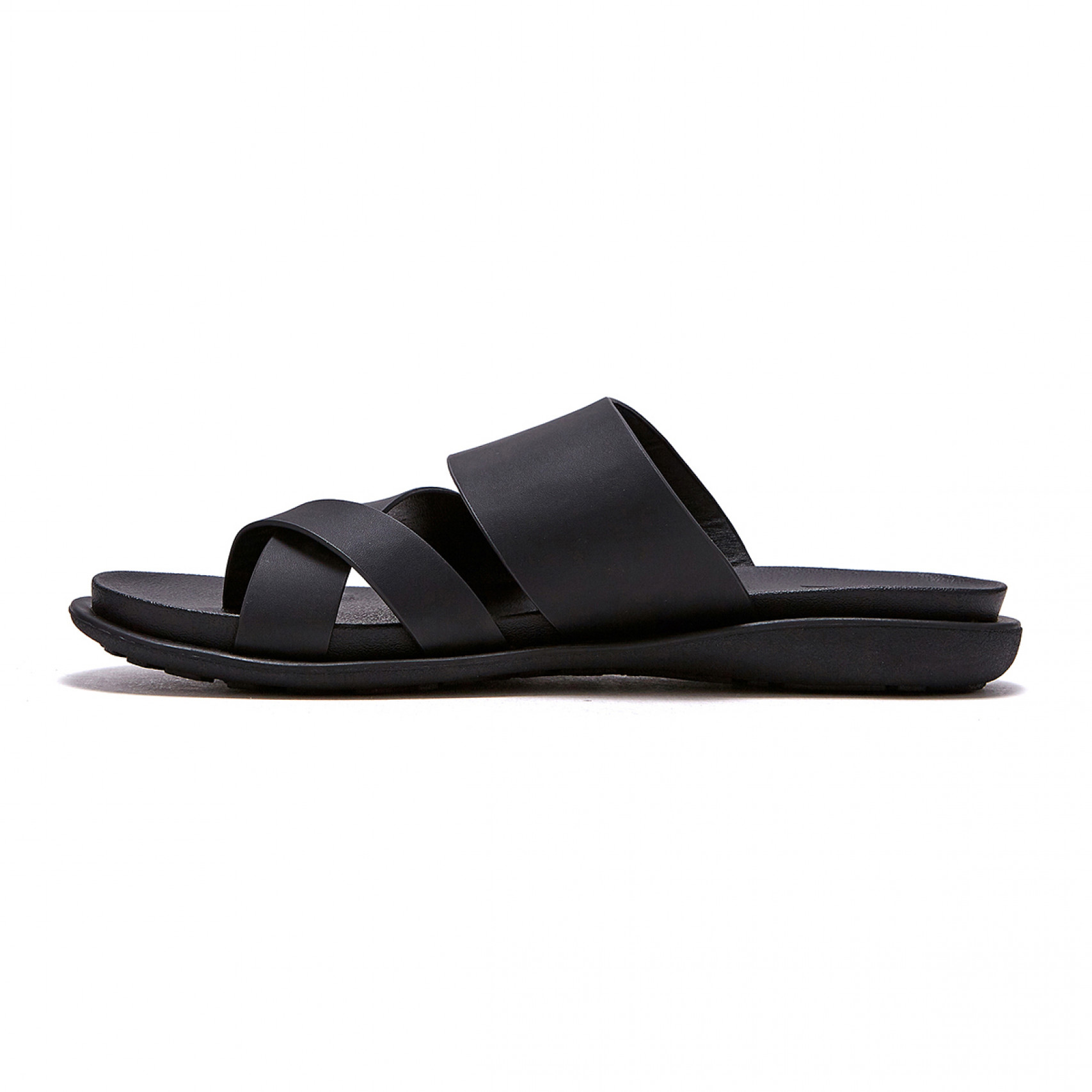 Leather Toe Strap Slide
