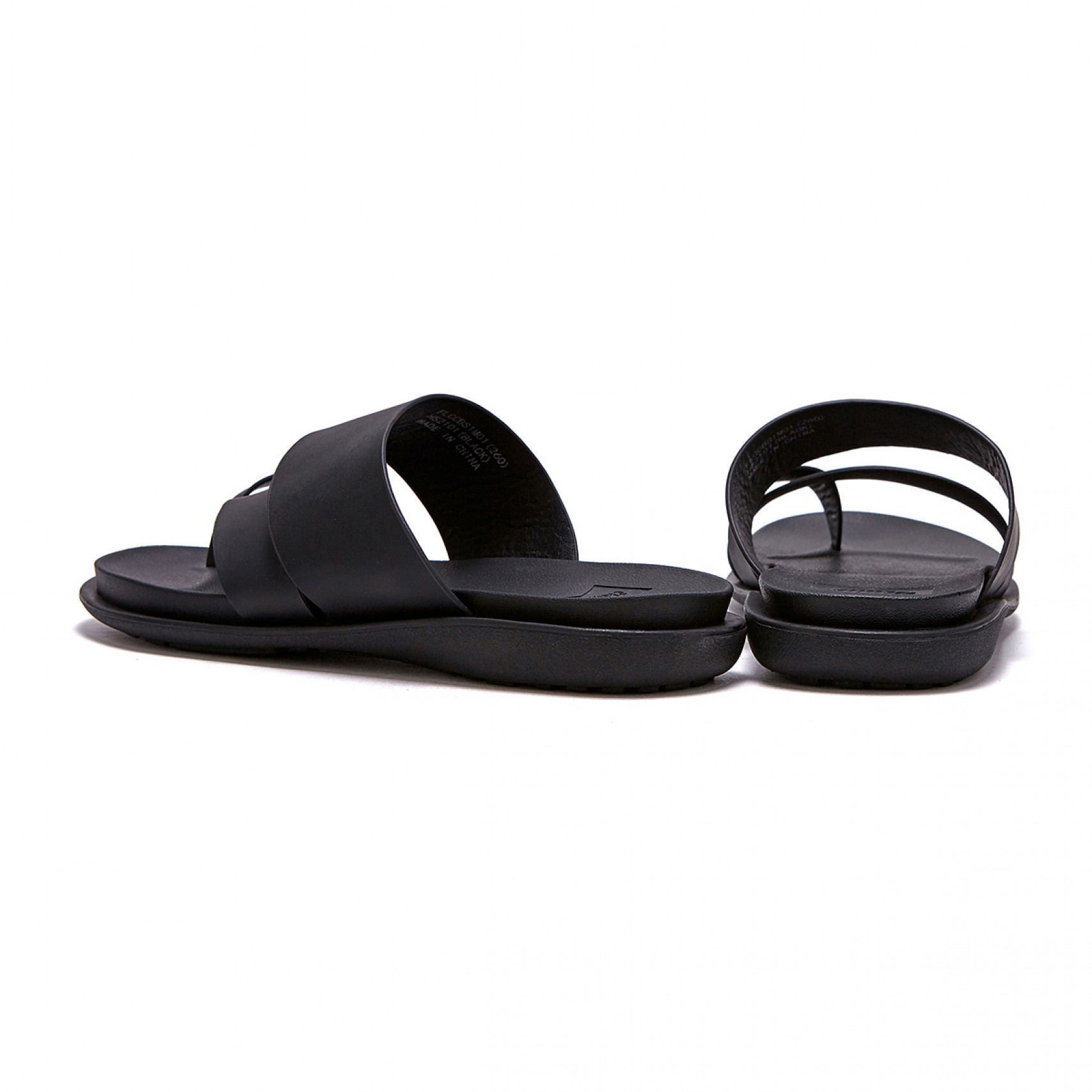 Leather Toe Strap Slide