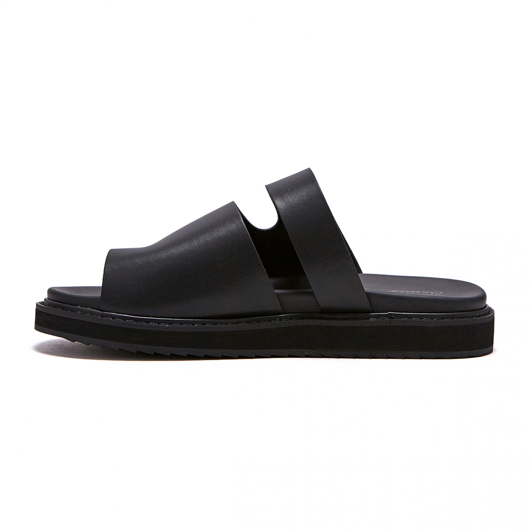 [MMGLX클라시코]Bold Leather Toe Slide