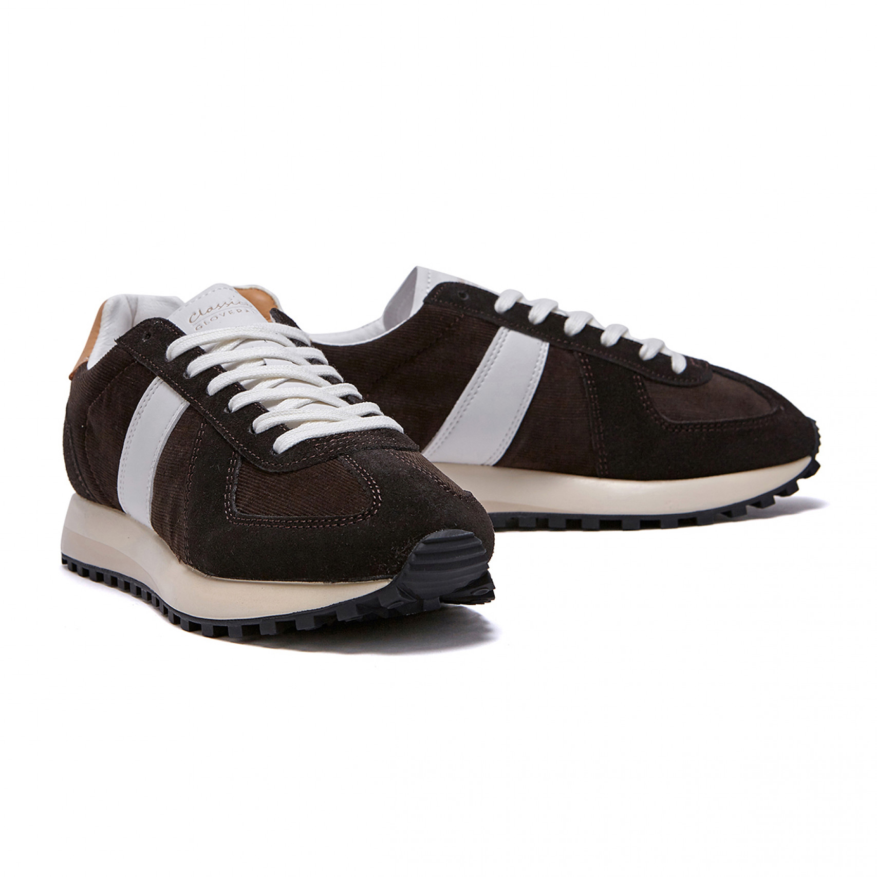Classic corduroy Runner 브라운