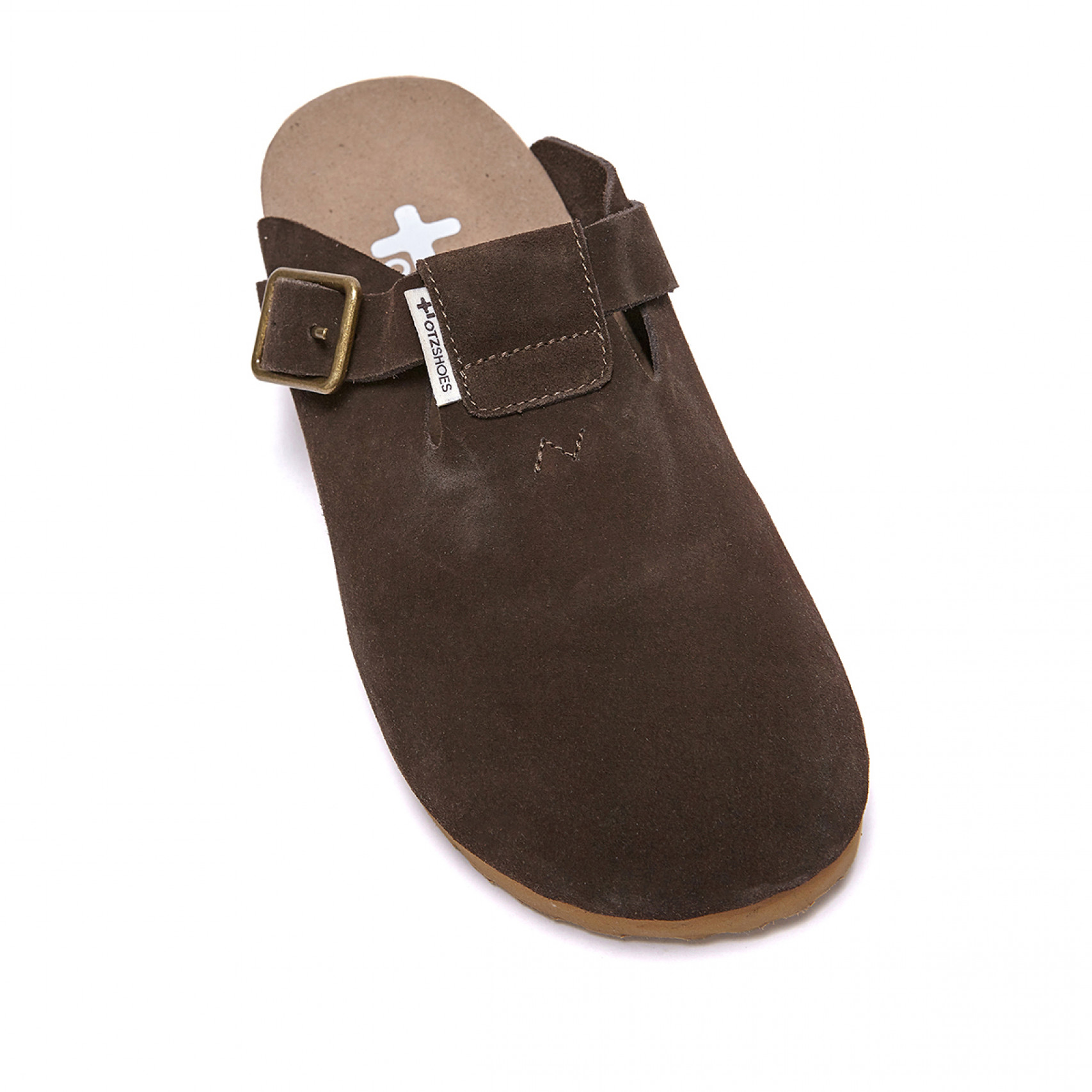 Glenn Suede Clog_Brown