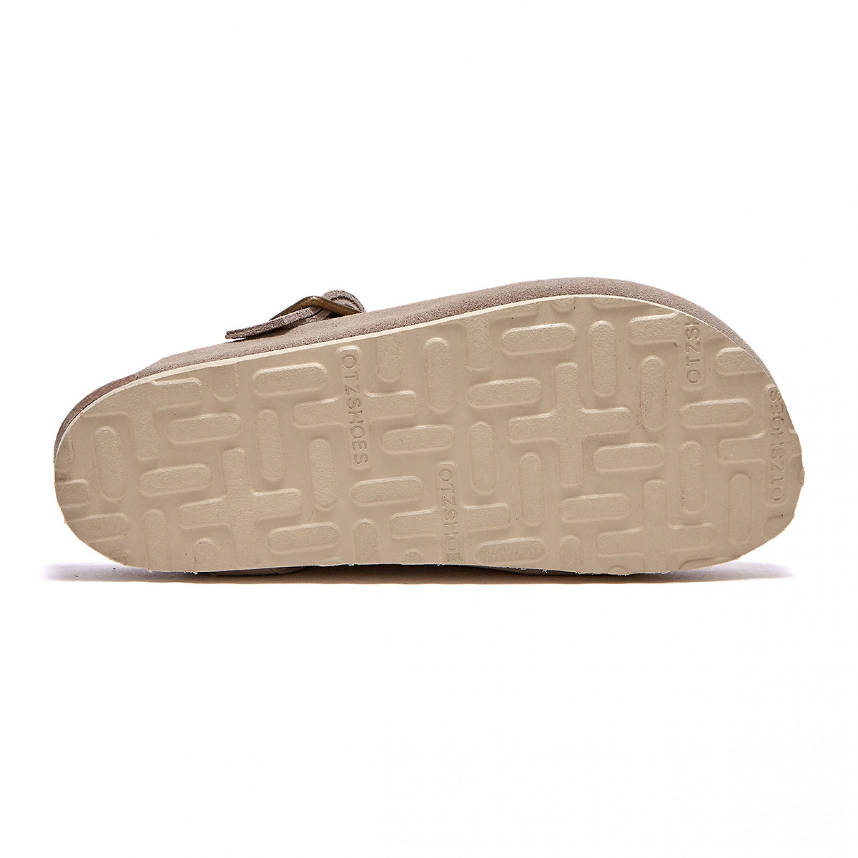 Glenn Suede Clog_Ivory