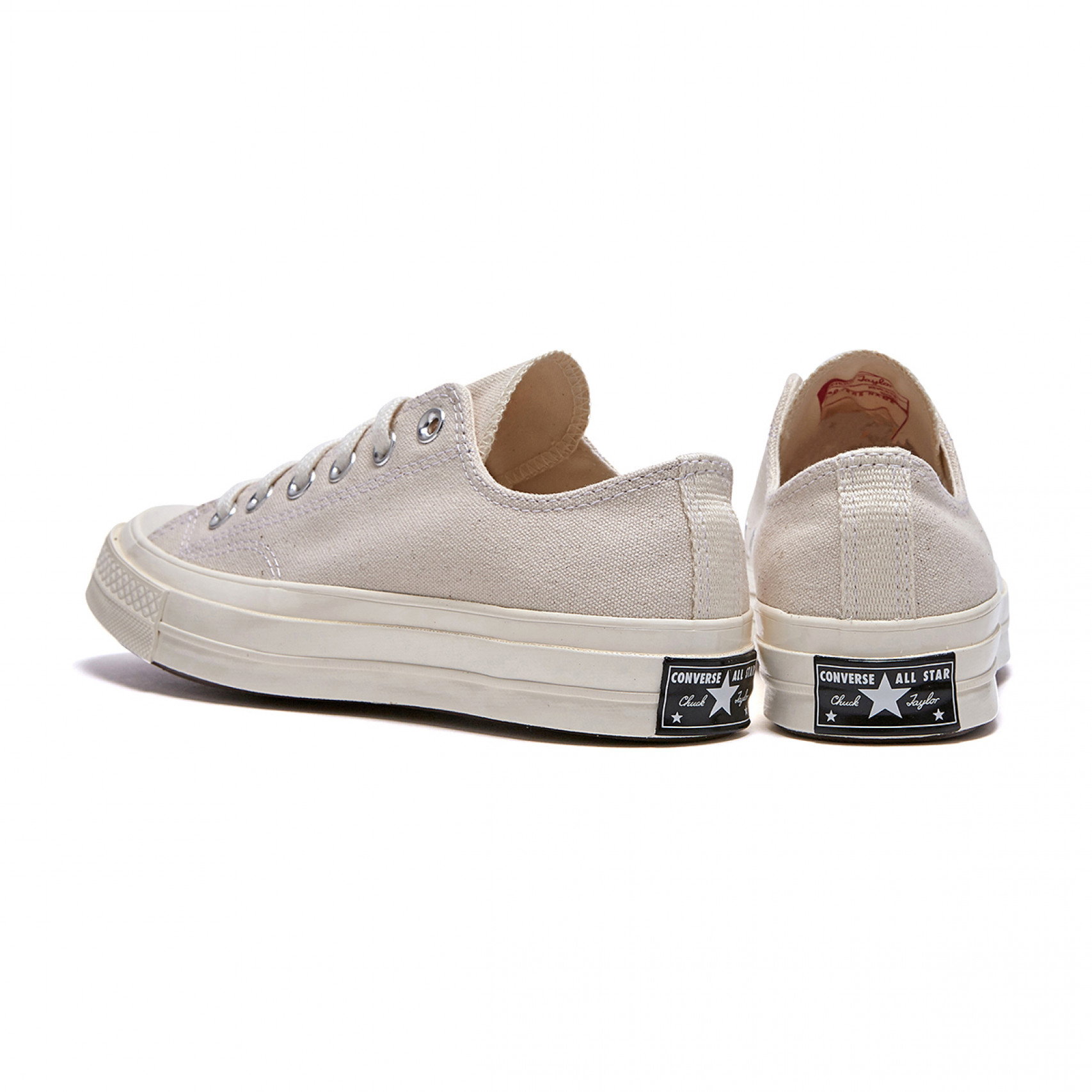 척 70 로우 빈티지 캔버스 내추럴