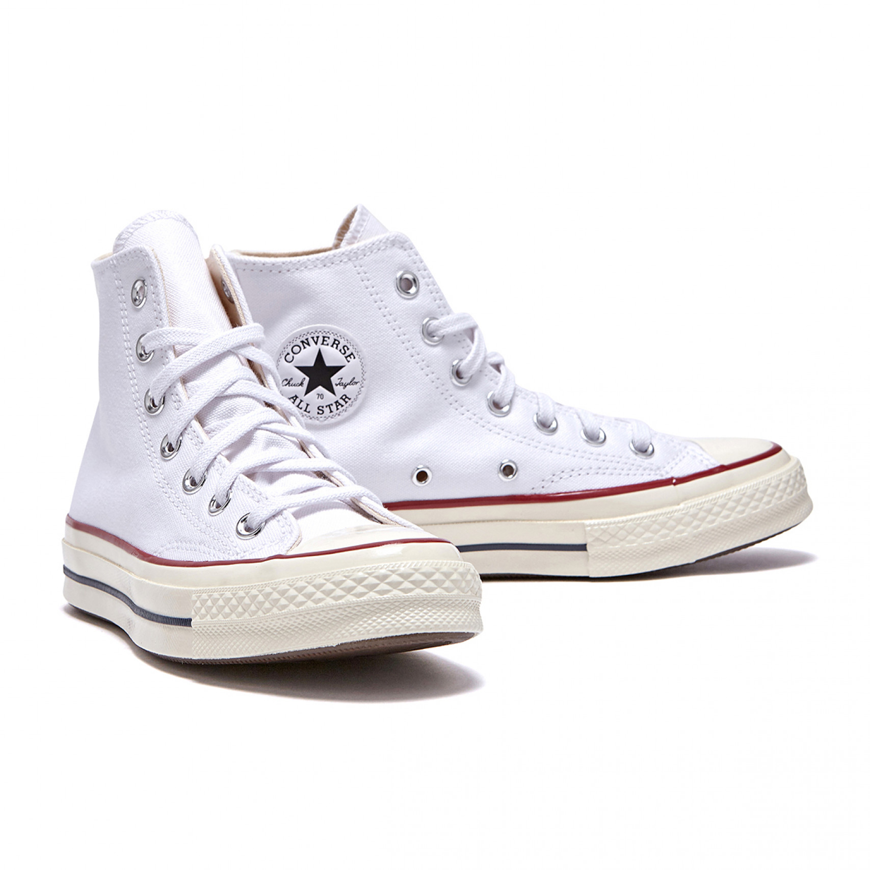 척 70 클래식 하이 캔버스 화이트