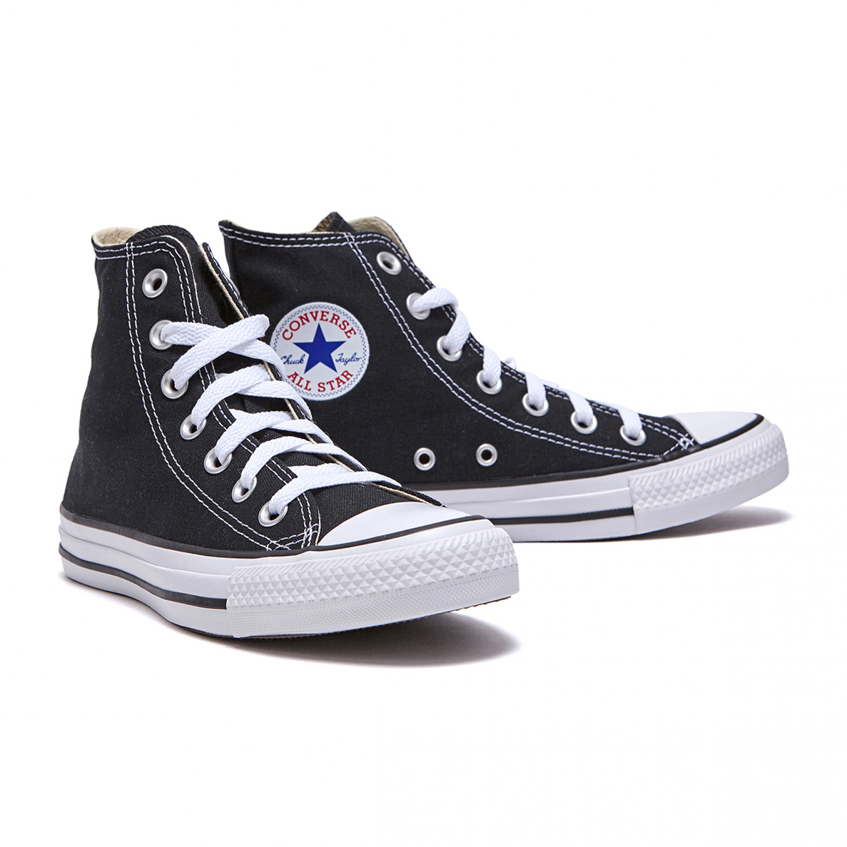 척테일러 하이 블랙