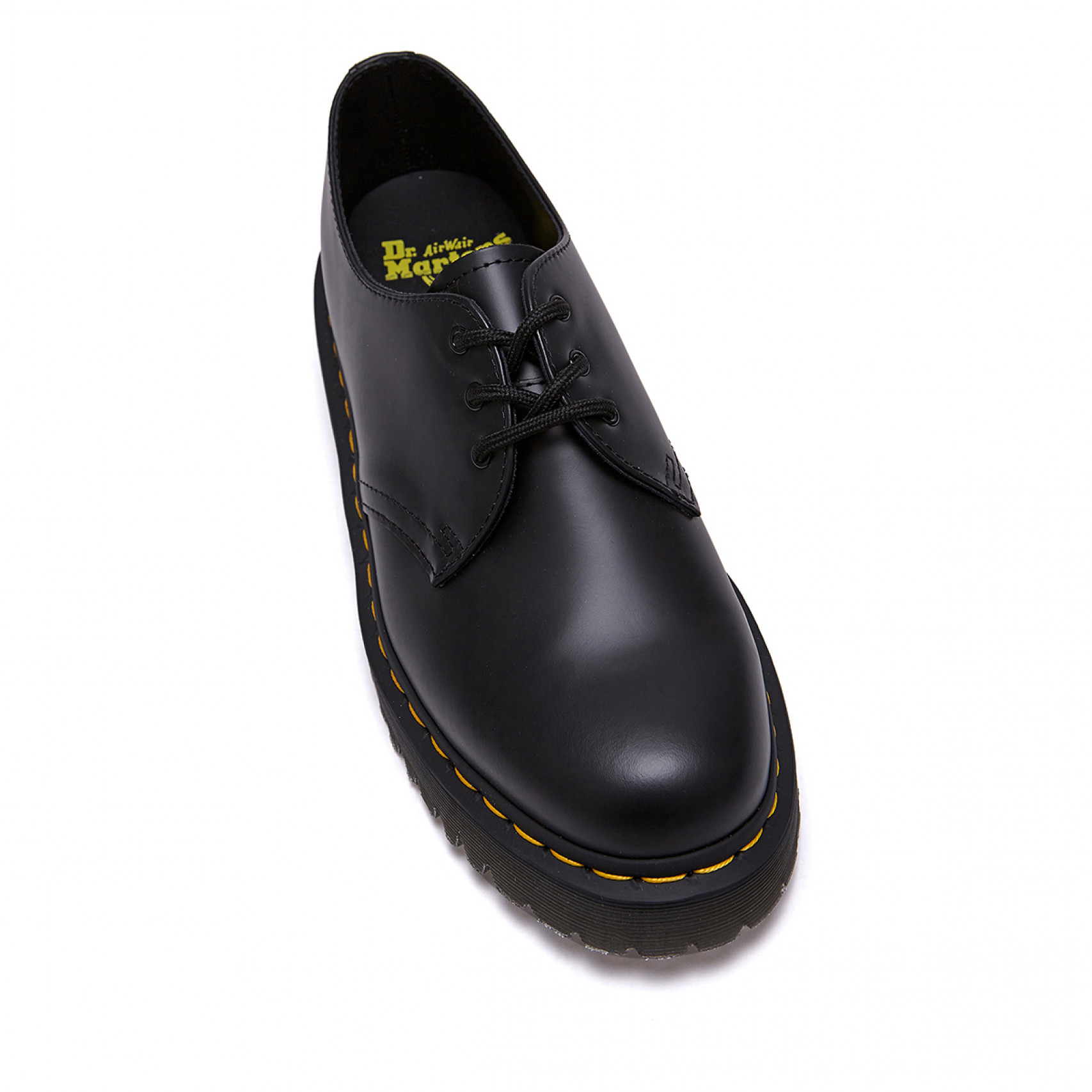 1461 3홀 벡스 레이스 슈즈 블랙 스무스