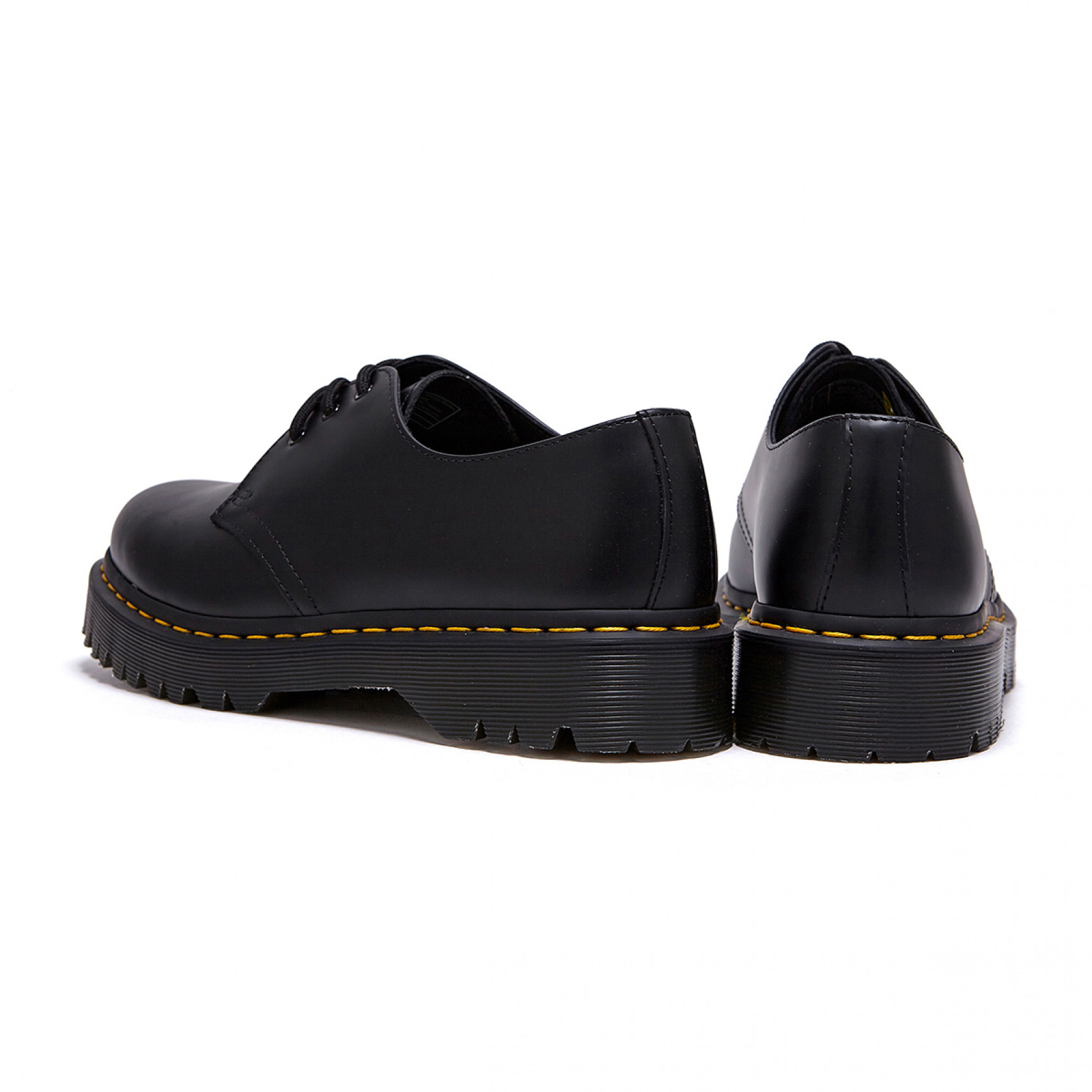 1461 3홀 벡스 레이스 슈즈 블랙 스무스