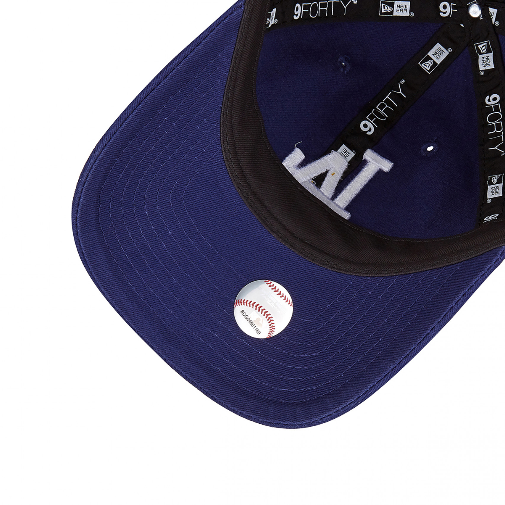 뉴에라 언스트럭쳐 MLB 베이직 워시드 LA 다저스 다크 로얄