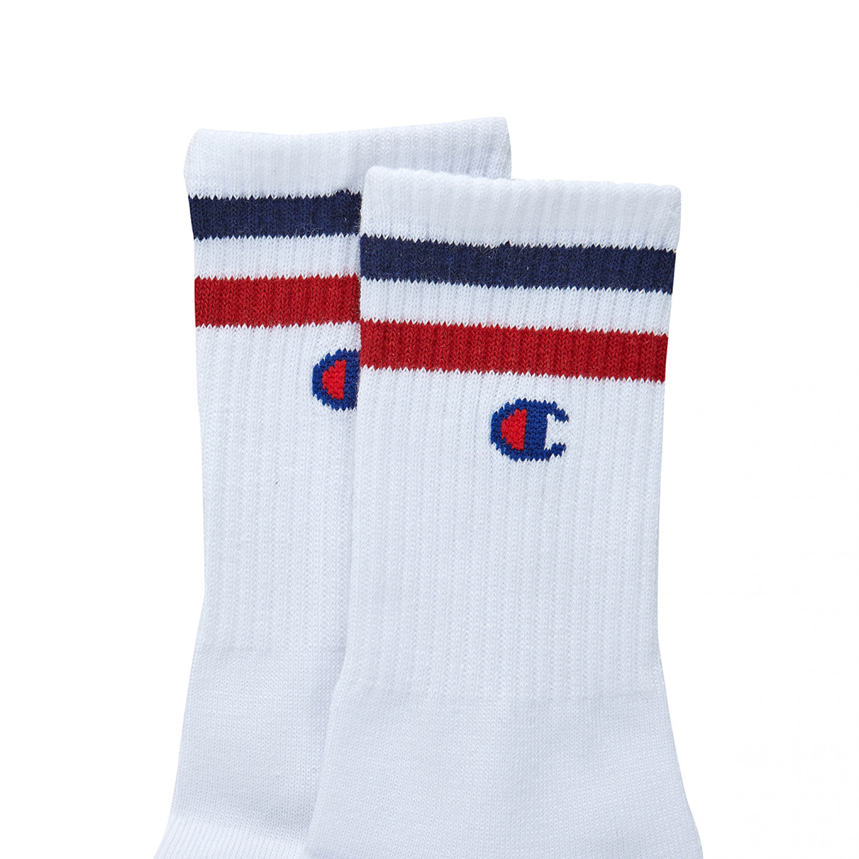 [ASIA] 스트라이프 풀 랭스 삭스 3 세트 / 화이트