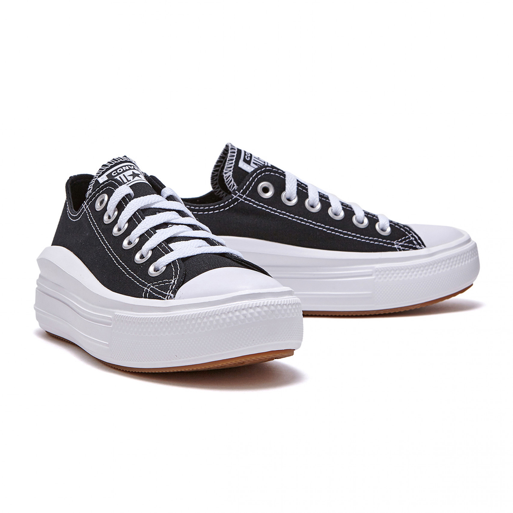 척테일러 올스타 무브 로우 블랙