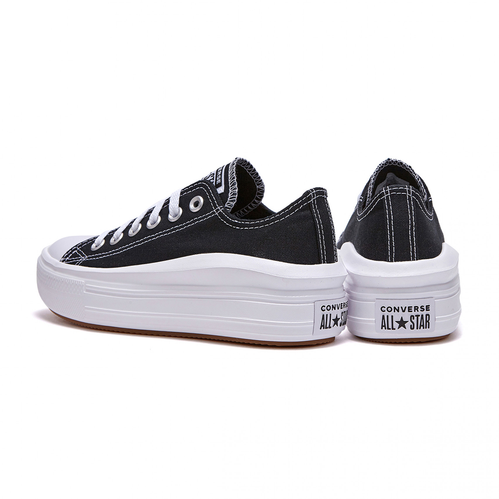 척테일러 올스타 무브 로우 블랙