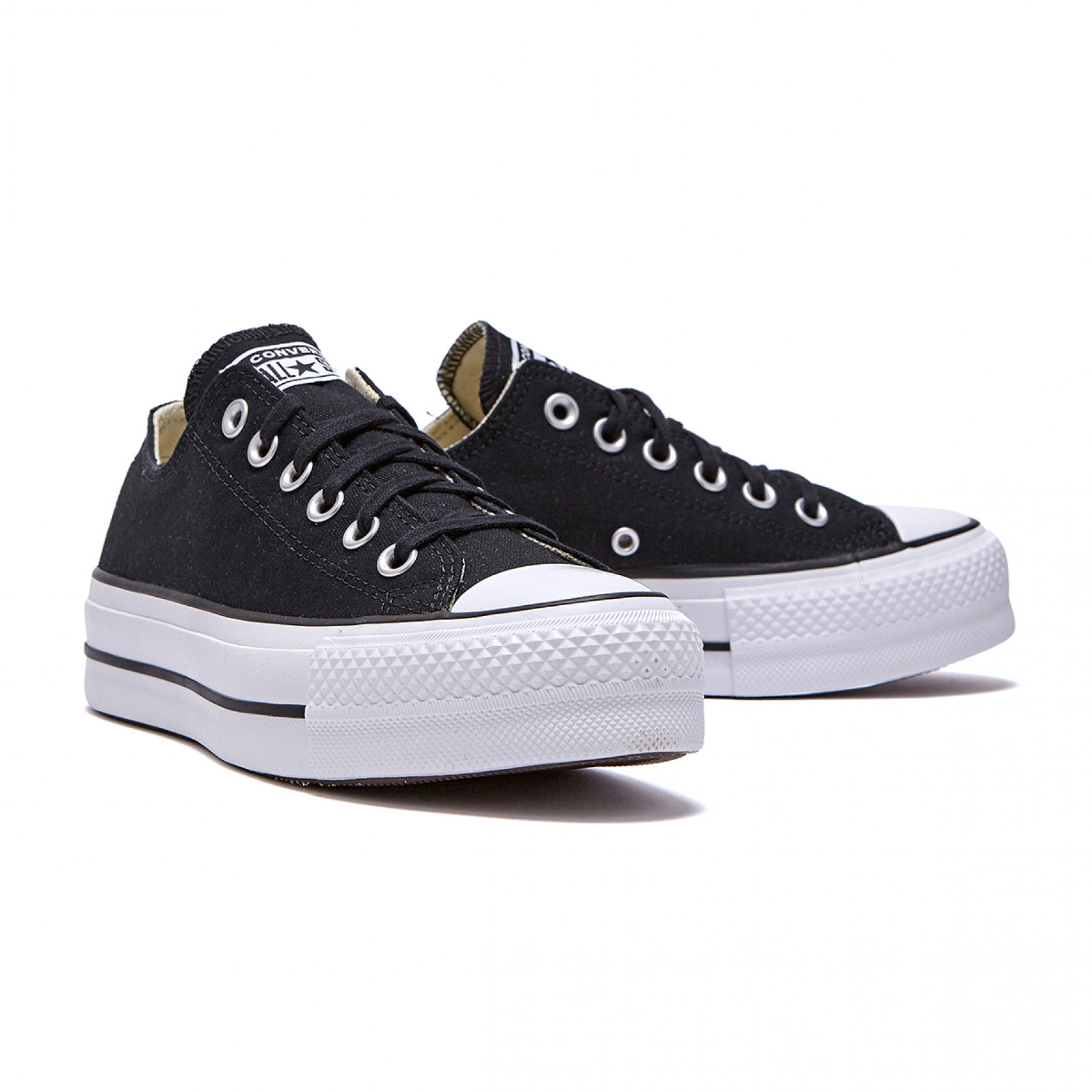 척 테일러 올스타 리프트 로우 블랙 / 560250C