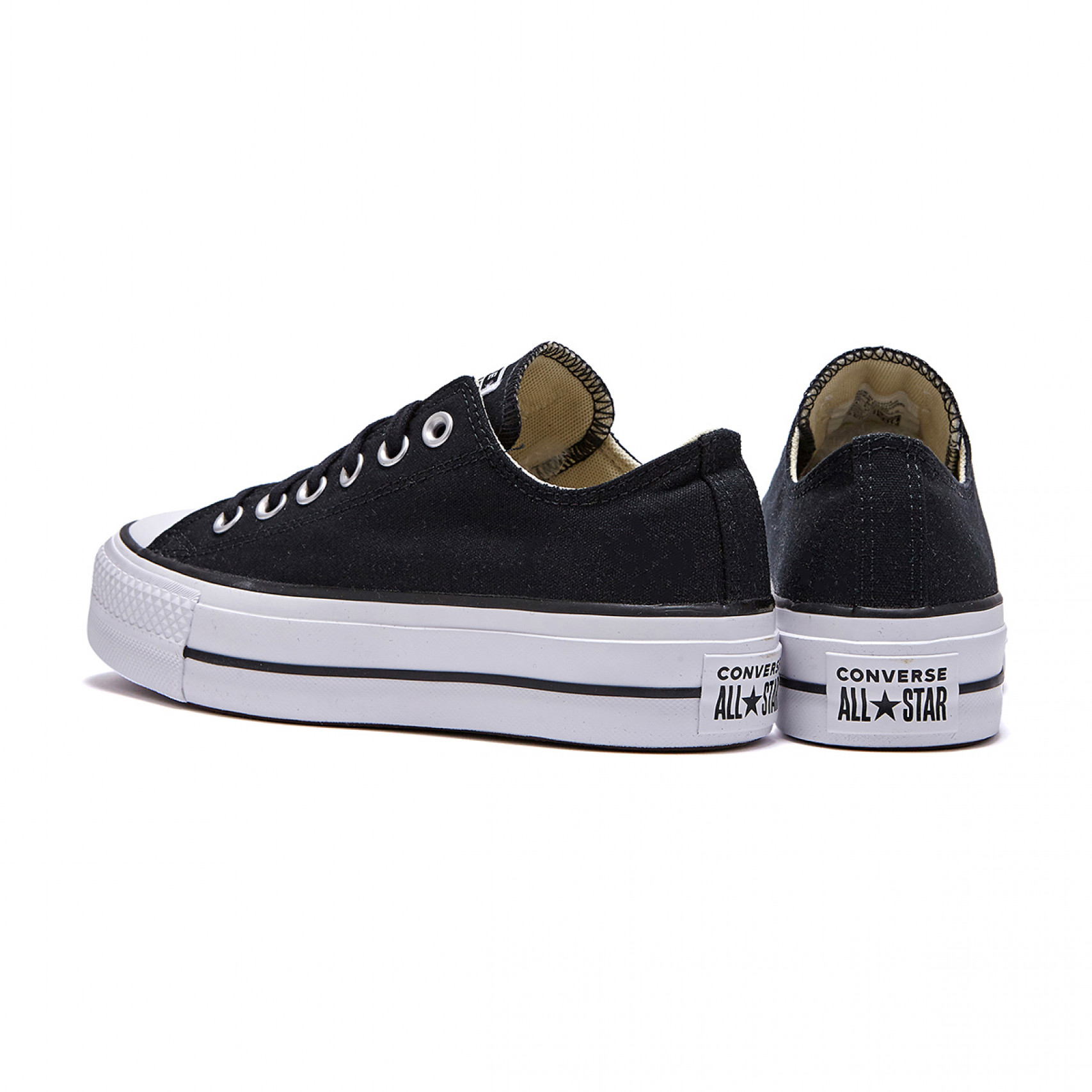 척 테일러 올스타 리프트 로우 블랙 / 560250C