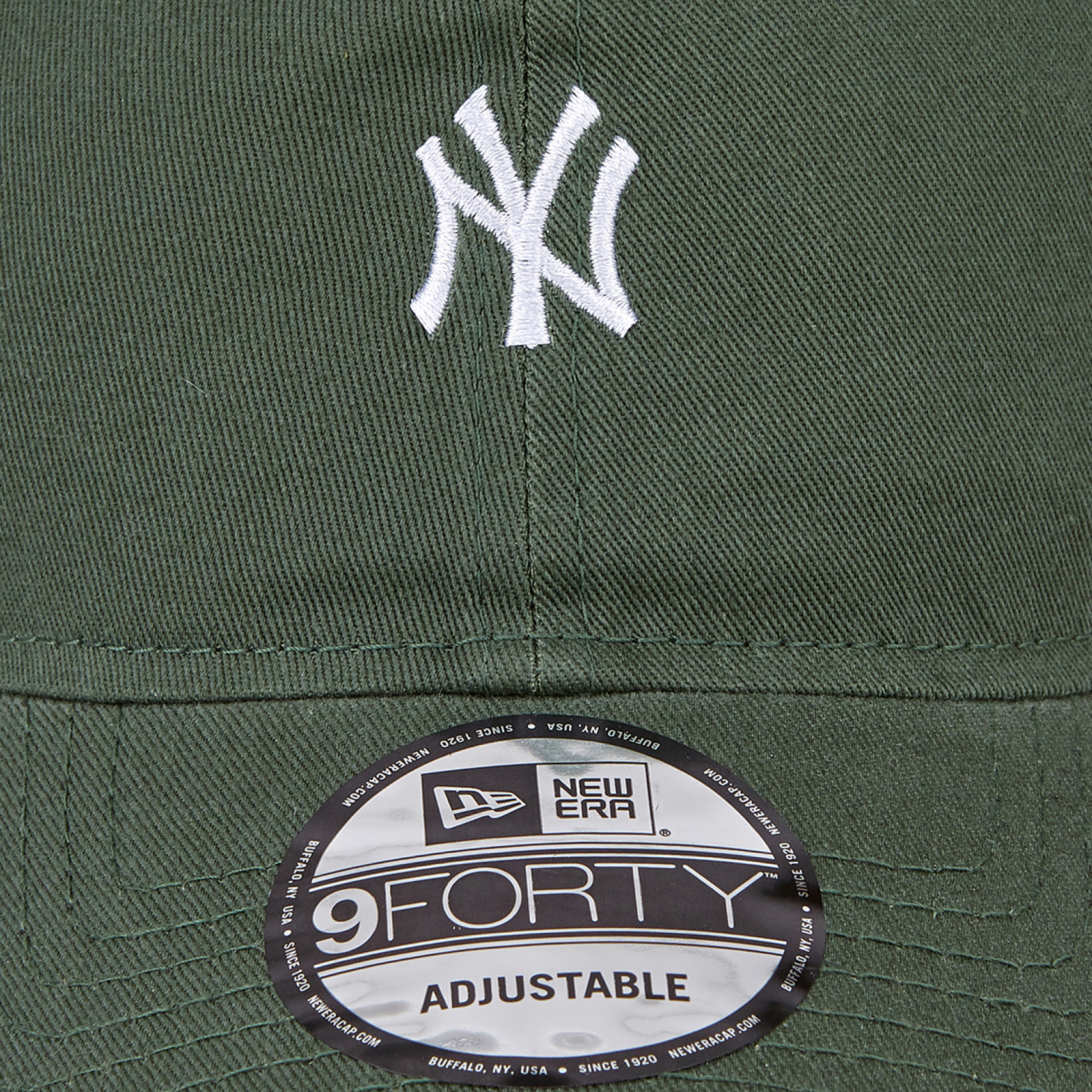 언스트럭쳐 MLB 베이직 워시드 미니 로고 뉴욕 양키스 볼캡 그린 / 13086344