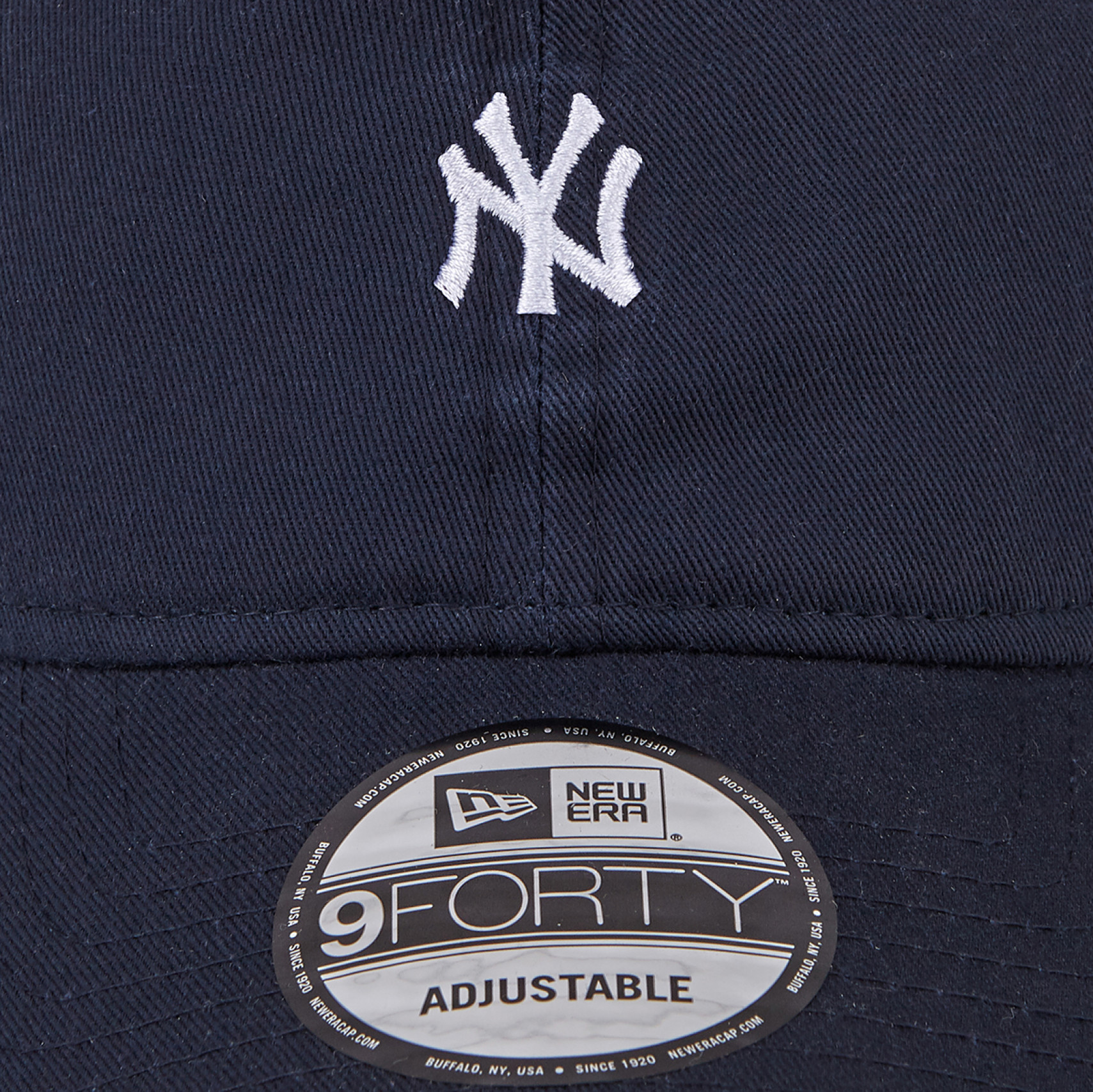 언스트럭쳐 MLB 베이직 워시드 미니 로고 뉴욕 양키스 볼캡 네이비 / 13086343