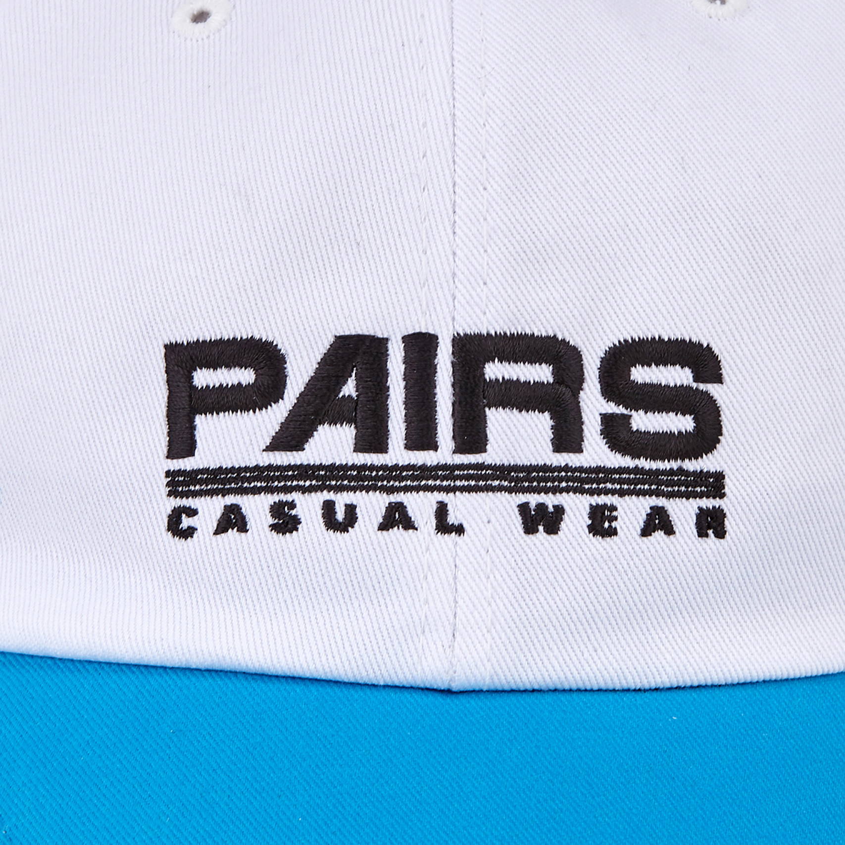 PAIRS CASUAL WEAR LOGO CAP WHITE