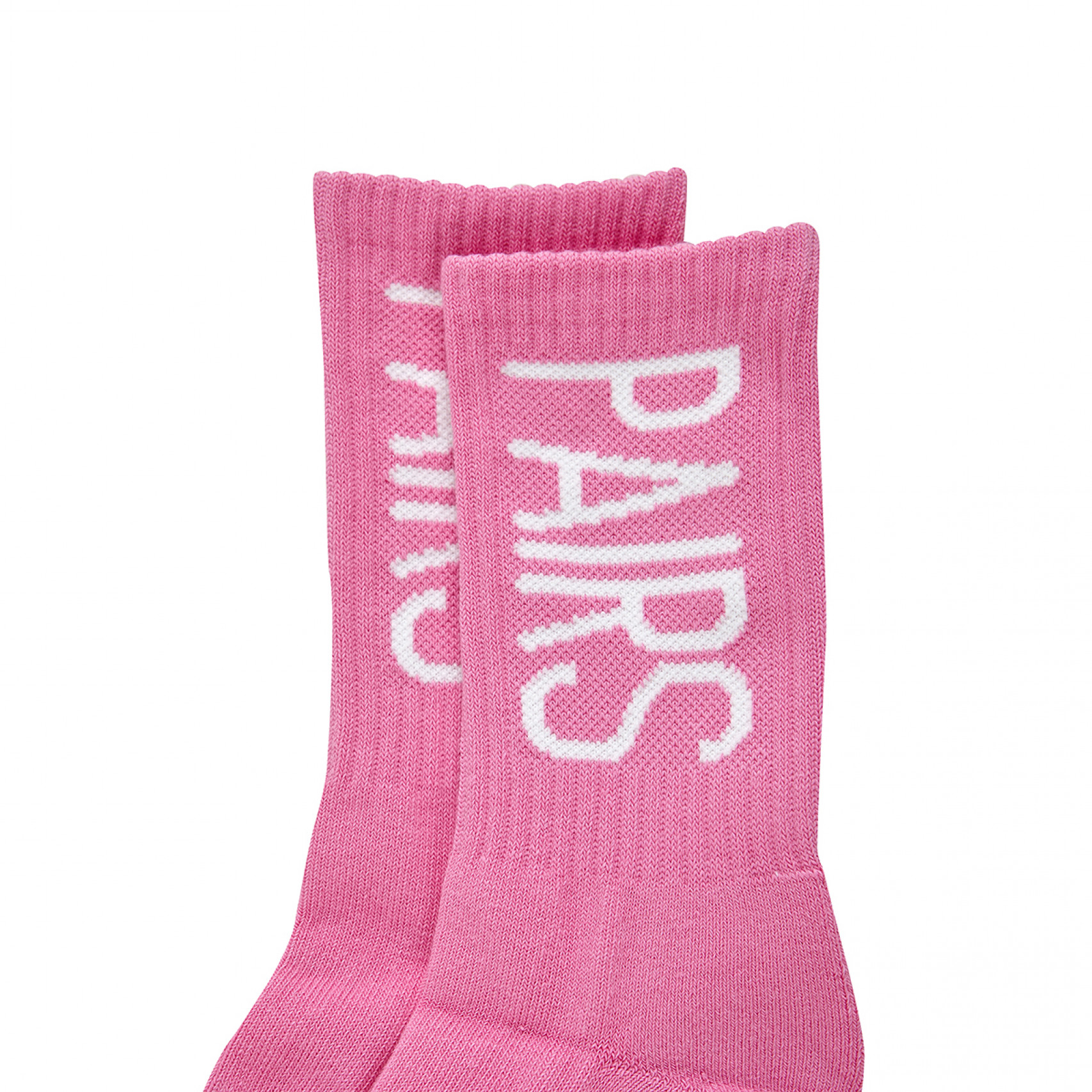 PAIRS CREW SOCKS PINK