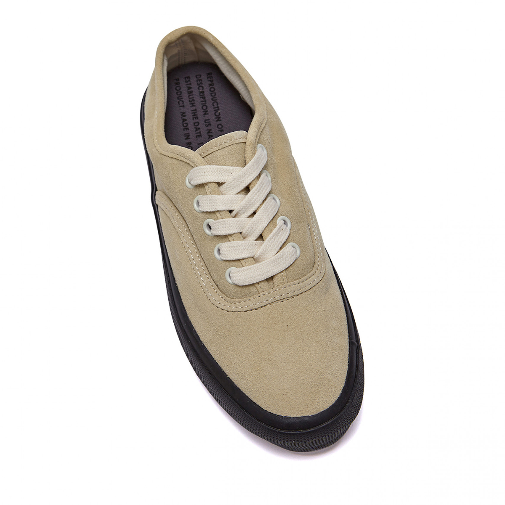 리프로덕션오브파운드 US NAVY MILITARY TRAINER BEIGE / 5851S