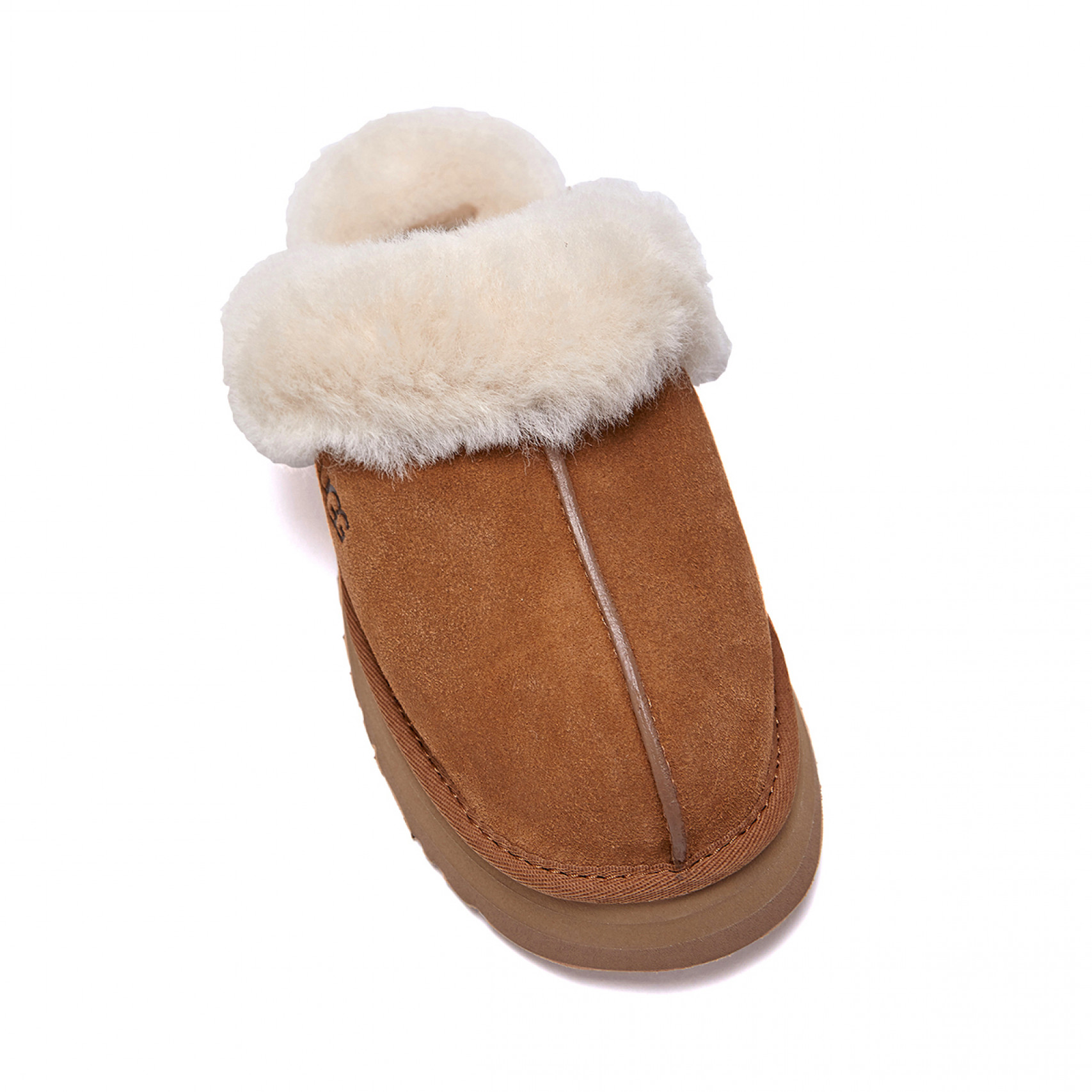 디스케트 털 슬리퍼 체스트넛 / 1122550-CHE