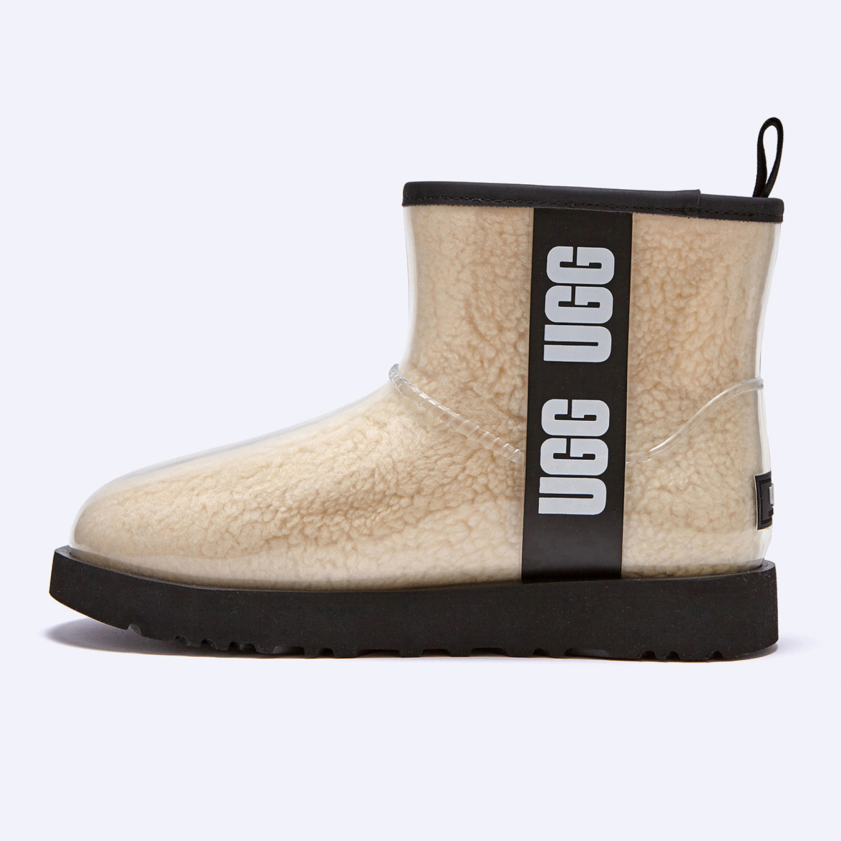 어그 클래식 클리어 미니 부츠 여성 / 1113190-NBLC