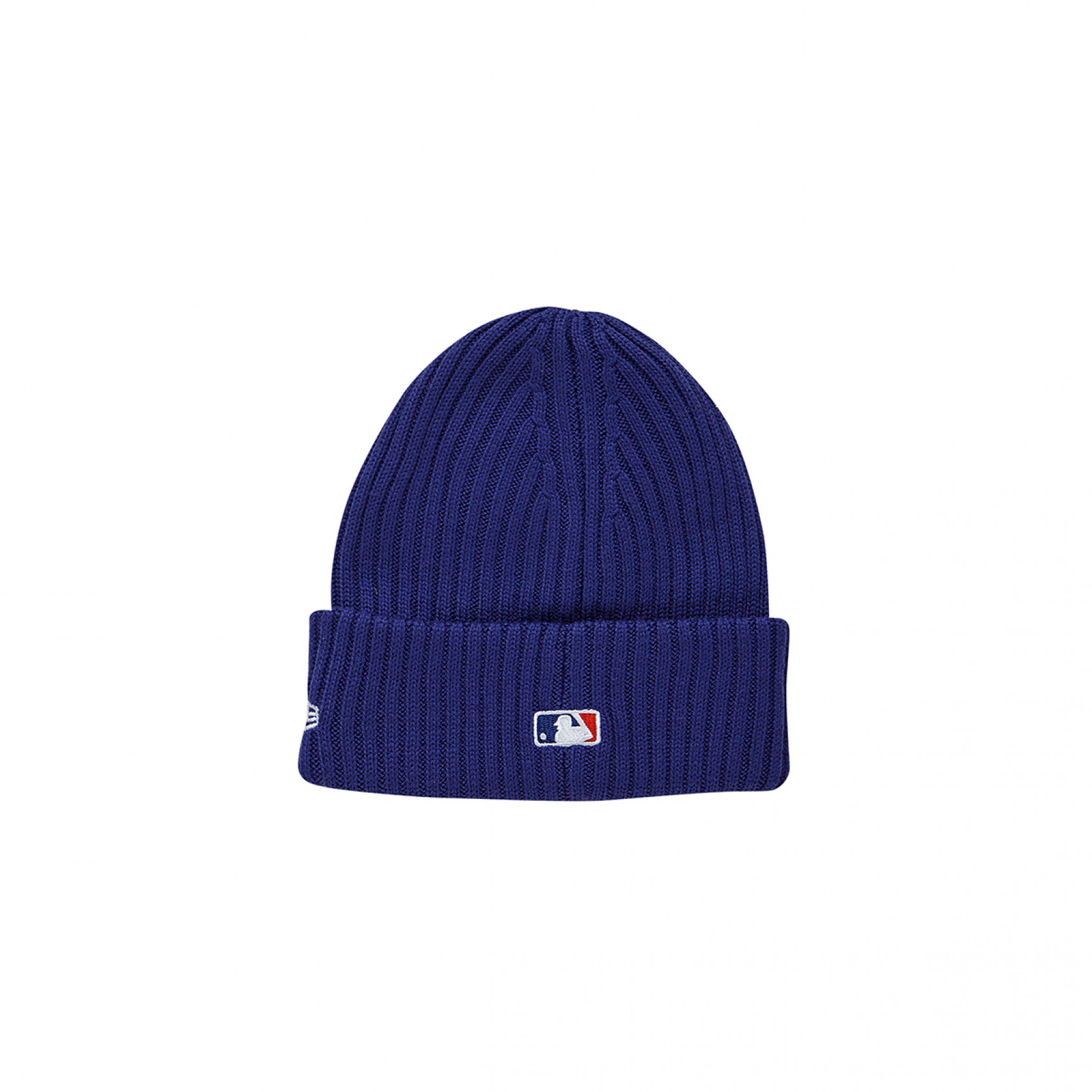 MLB 니트 립 LA 다저스 커프 비니 로얄 블루 / 12866293