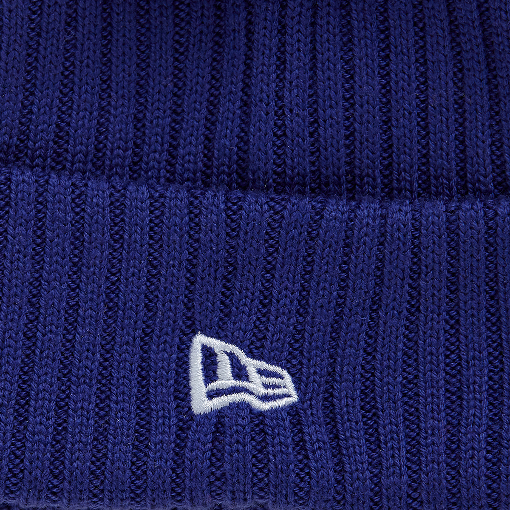 MLB 니트 립 LA 다저스 커프 비니 로얄 블루 / 12866293