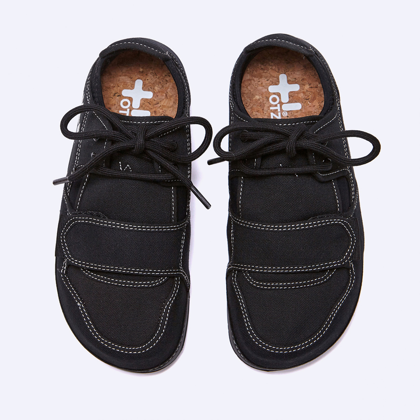 3300 캔버스 로우 코어 블랙 / FLOTDA0U01