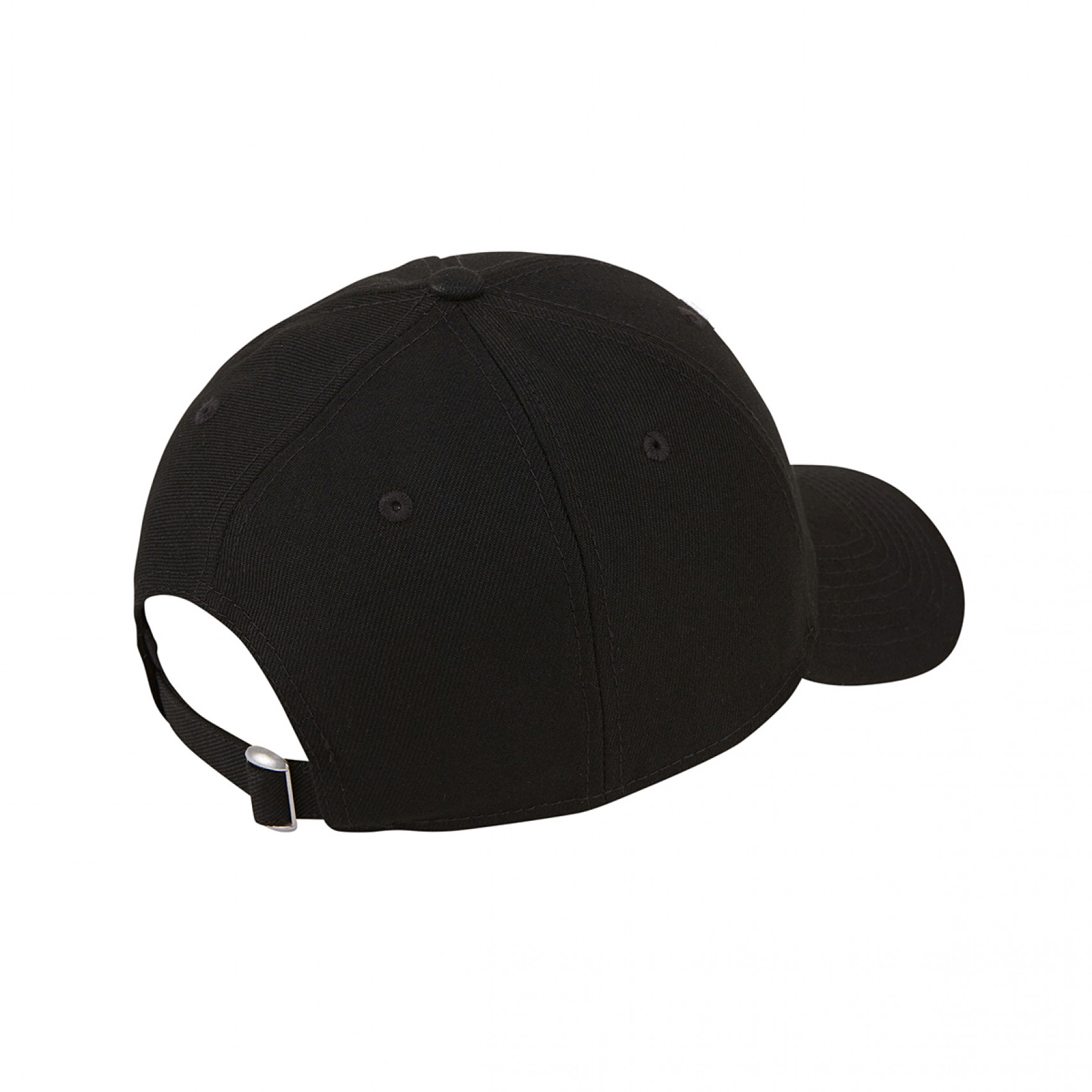 MLB LA 다저스 베이직 화이트 온 블랙 볼캡 / 12836258