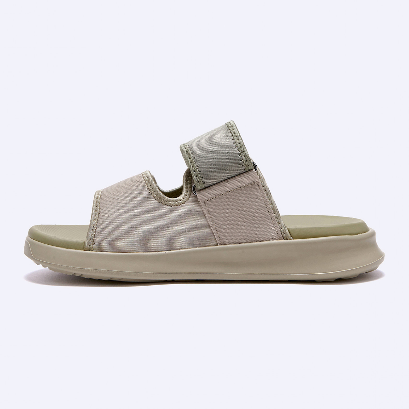 젤리 더블 라인 슬라이드 카키 / FLOTDA2U15