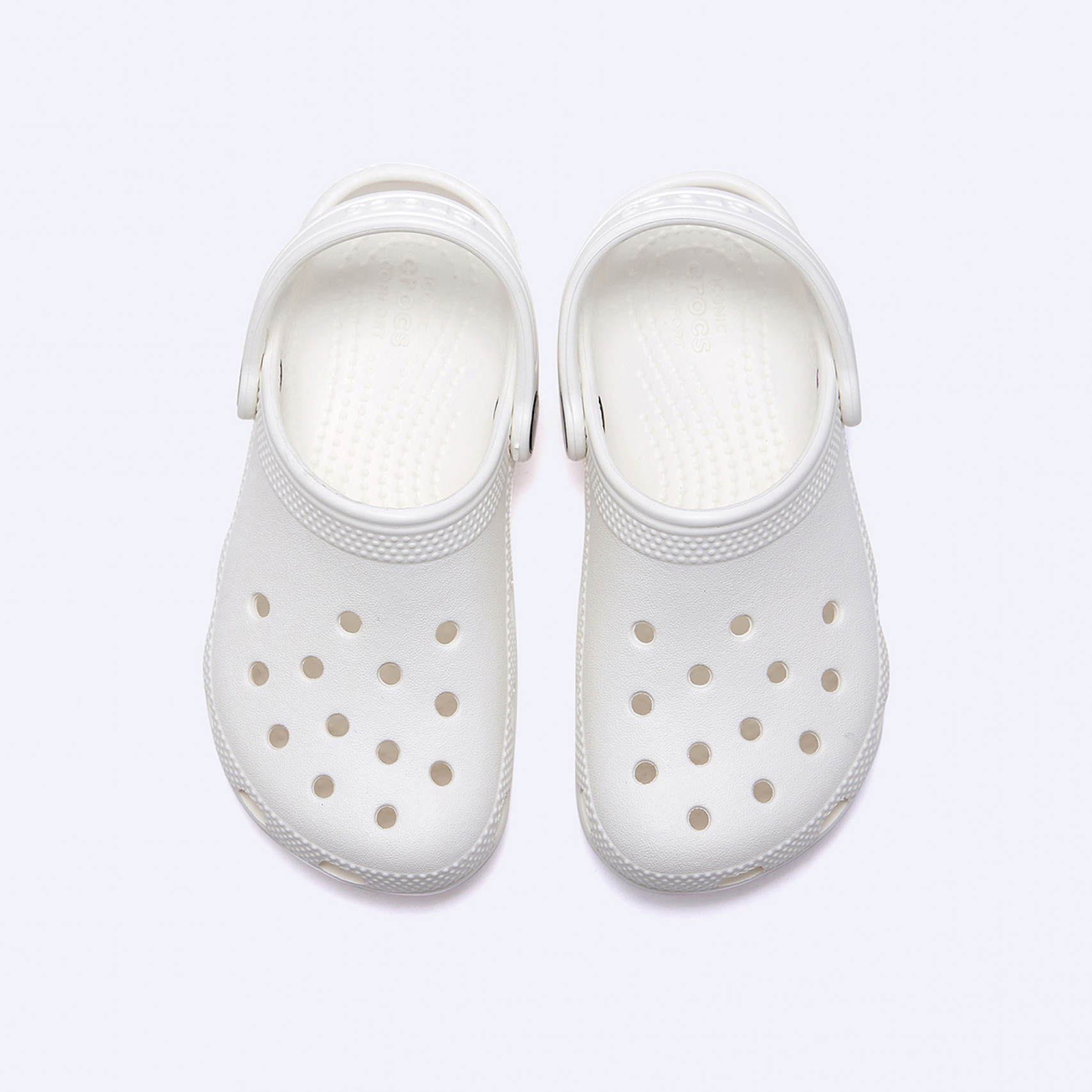 클래식 클로그 화이트 키즈 / 206991-100