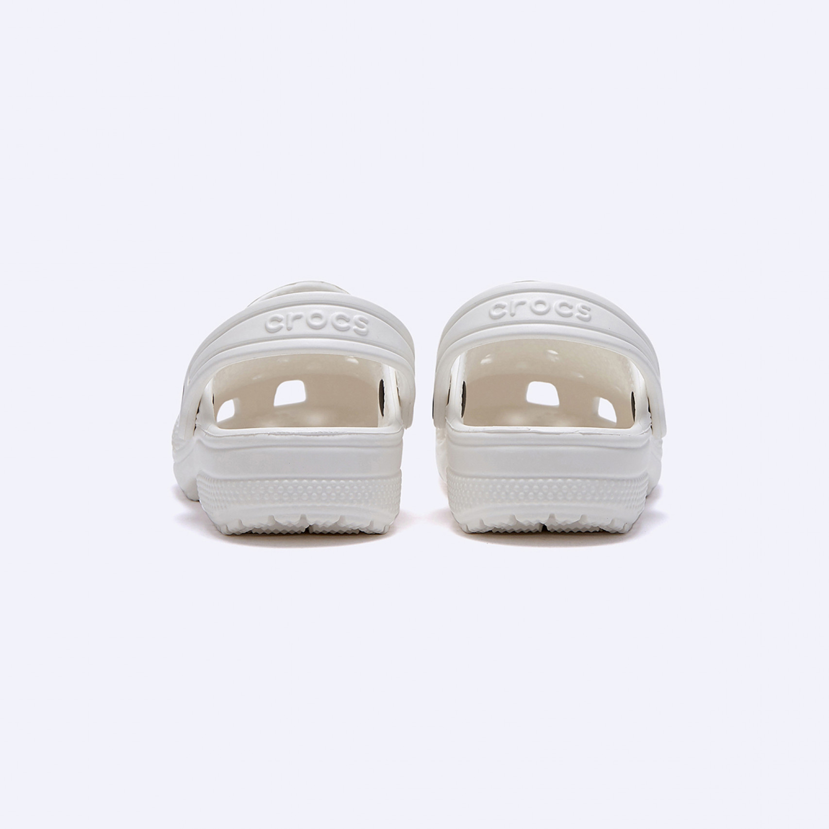 클래식 클로그 화이트 키즈 / 206991-100