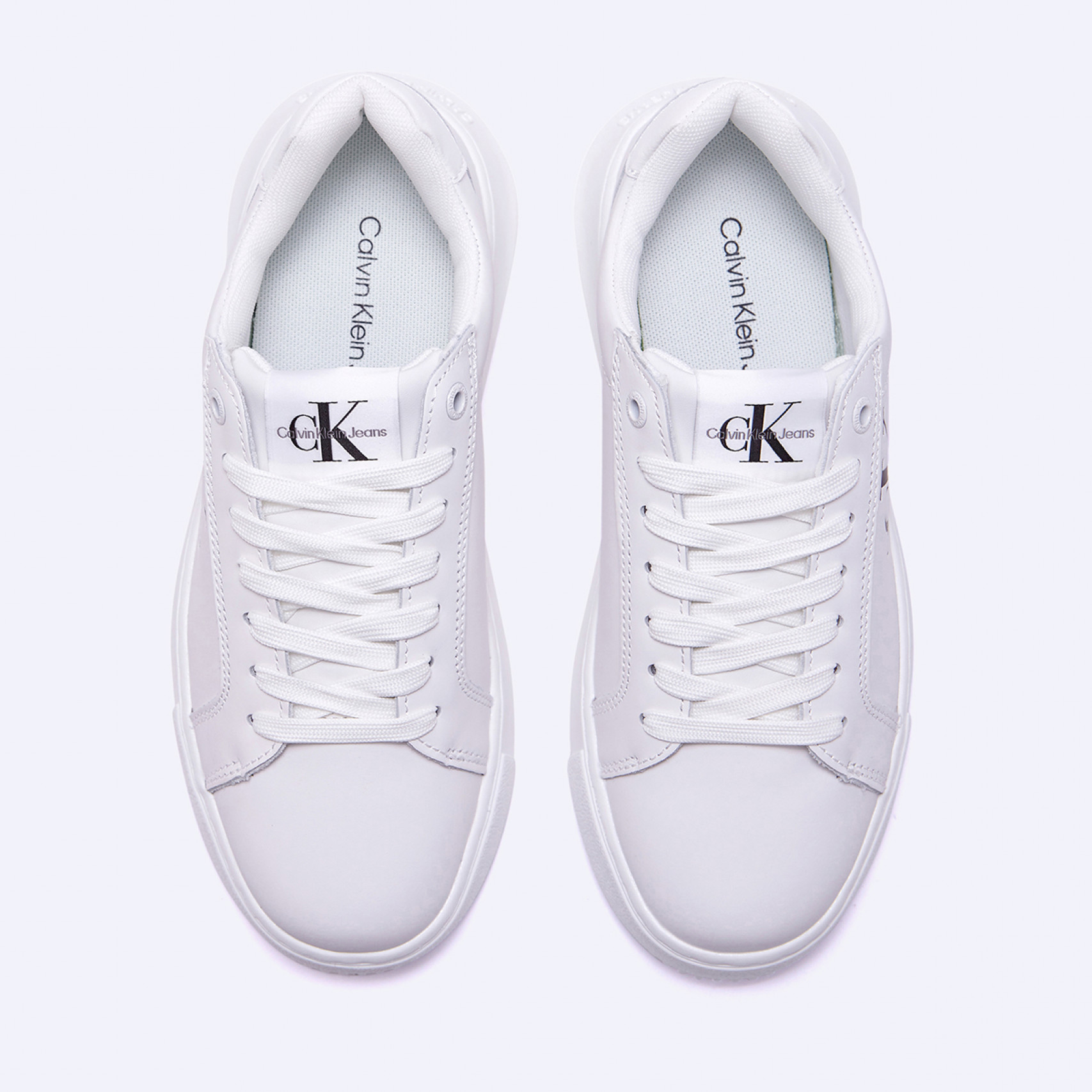 여 화이트 말모 스니커즈 / YW00823YBR