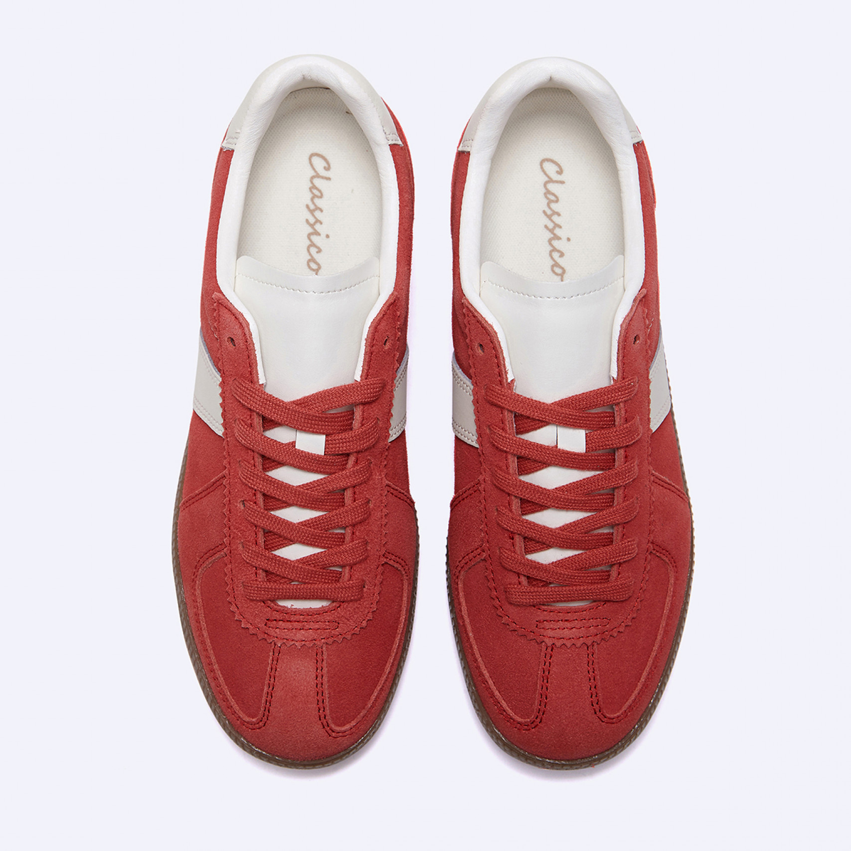 소가죽 밀리터리 오버롤 SE 레드 / FLCCDA2U04