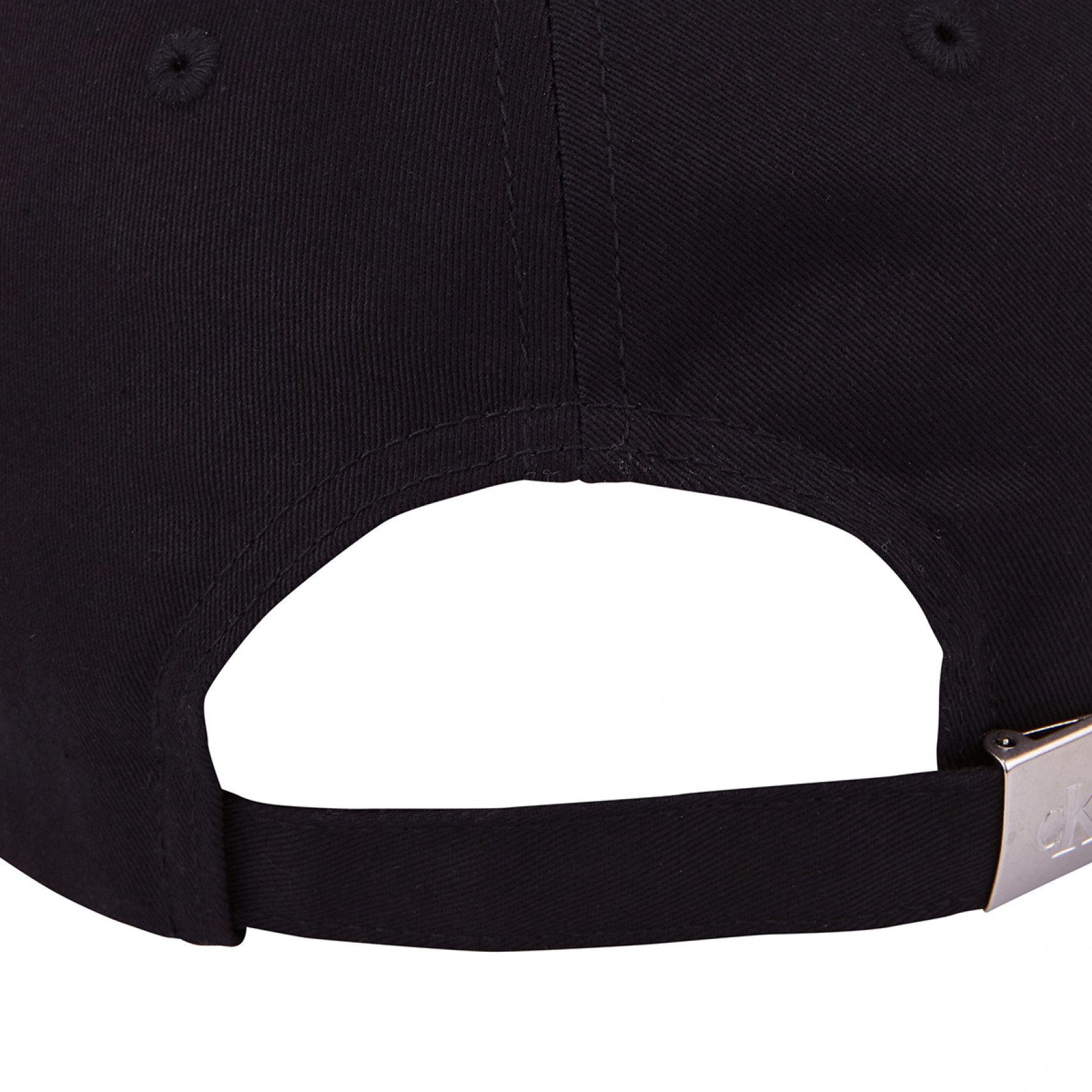 블랙 공용 CK 스몰 로고 엠브로이더리 캡 / HX0220001