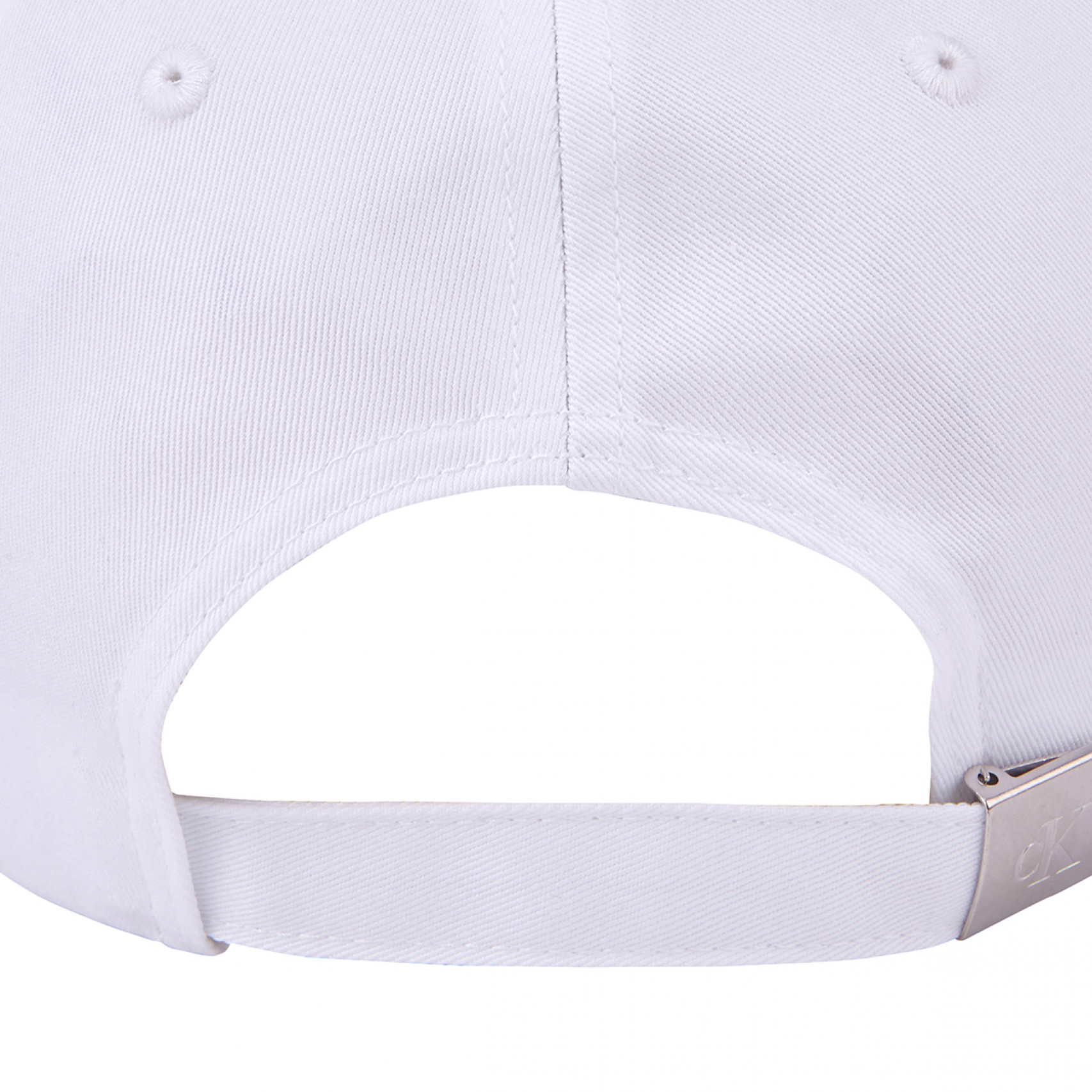 화이트 공용 CK 스몰 로고 엠브로이더리 캡 / HX0220391