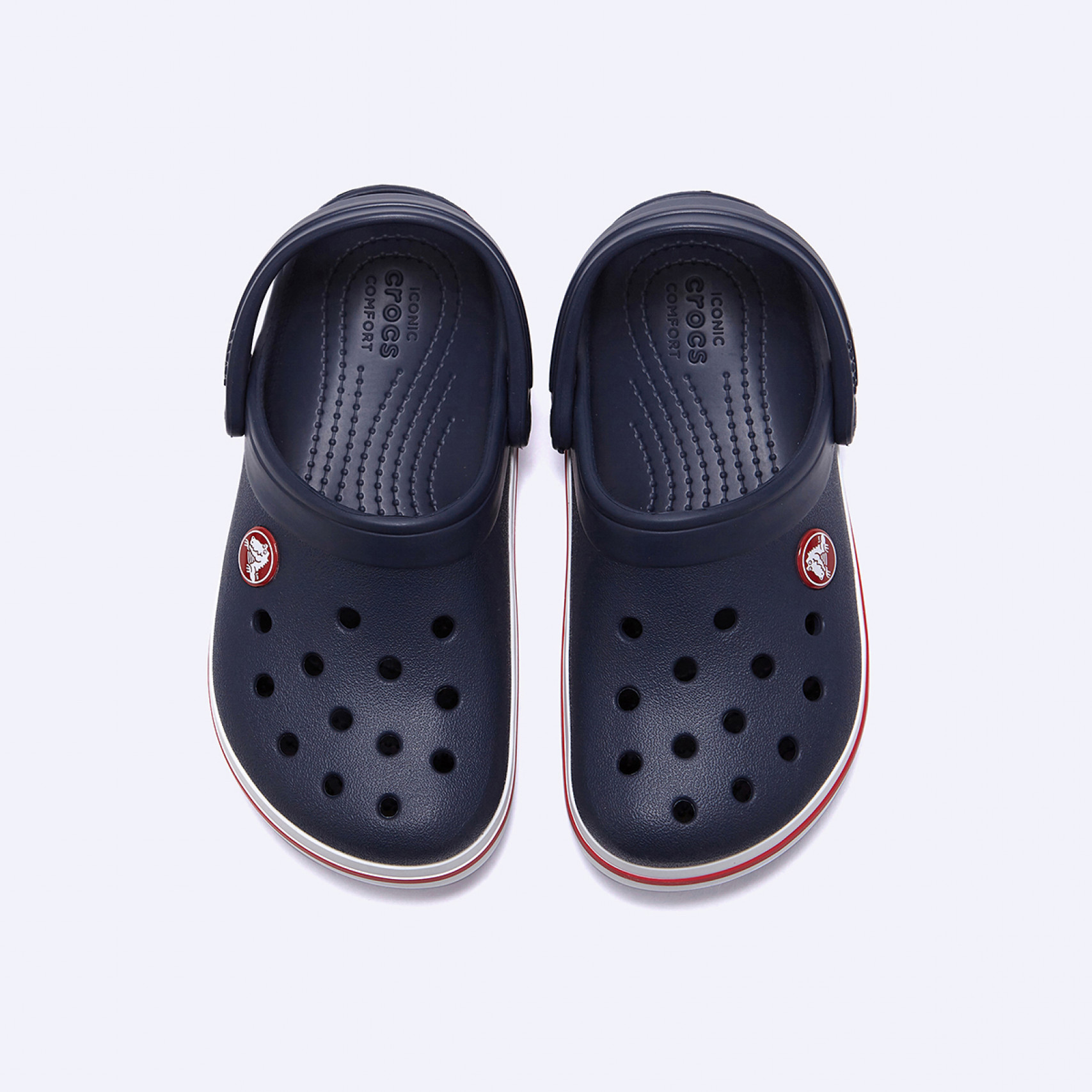 크록밴드 클로그 키즈 네이비 / 207006-485