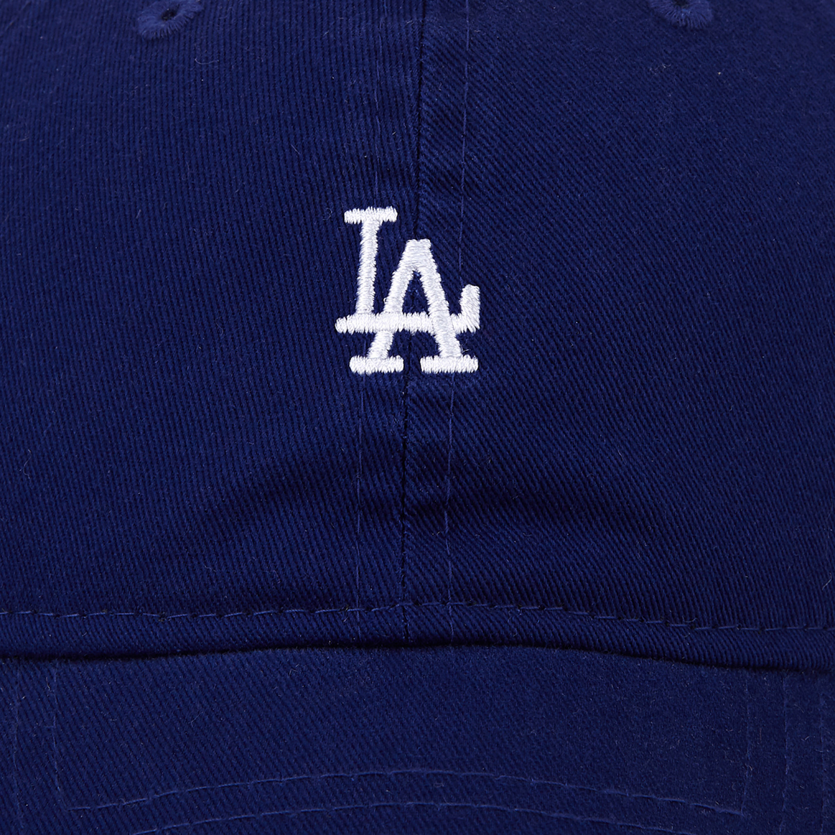 MLB 워시드 미니 로고 LA 다저스 언스트럭쳐 볼캡 로얄 블루 / 12836208