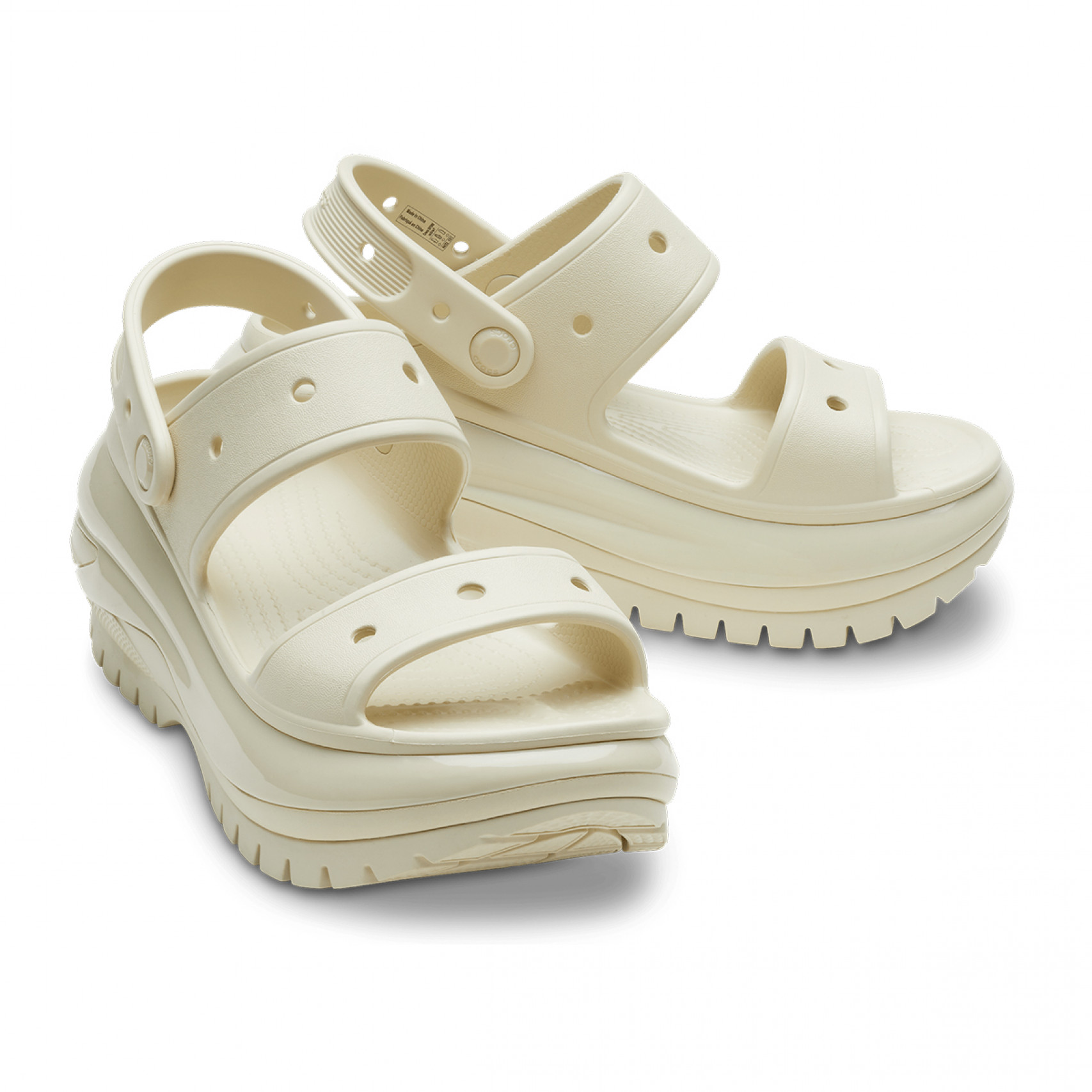 클래식 메가 크러쉬 샌들 베이지 / 207989-2Y2