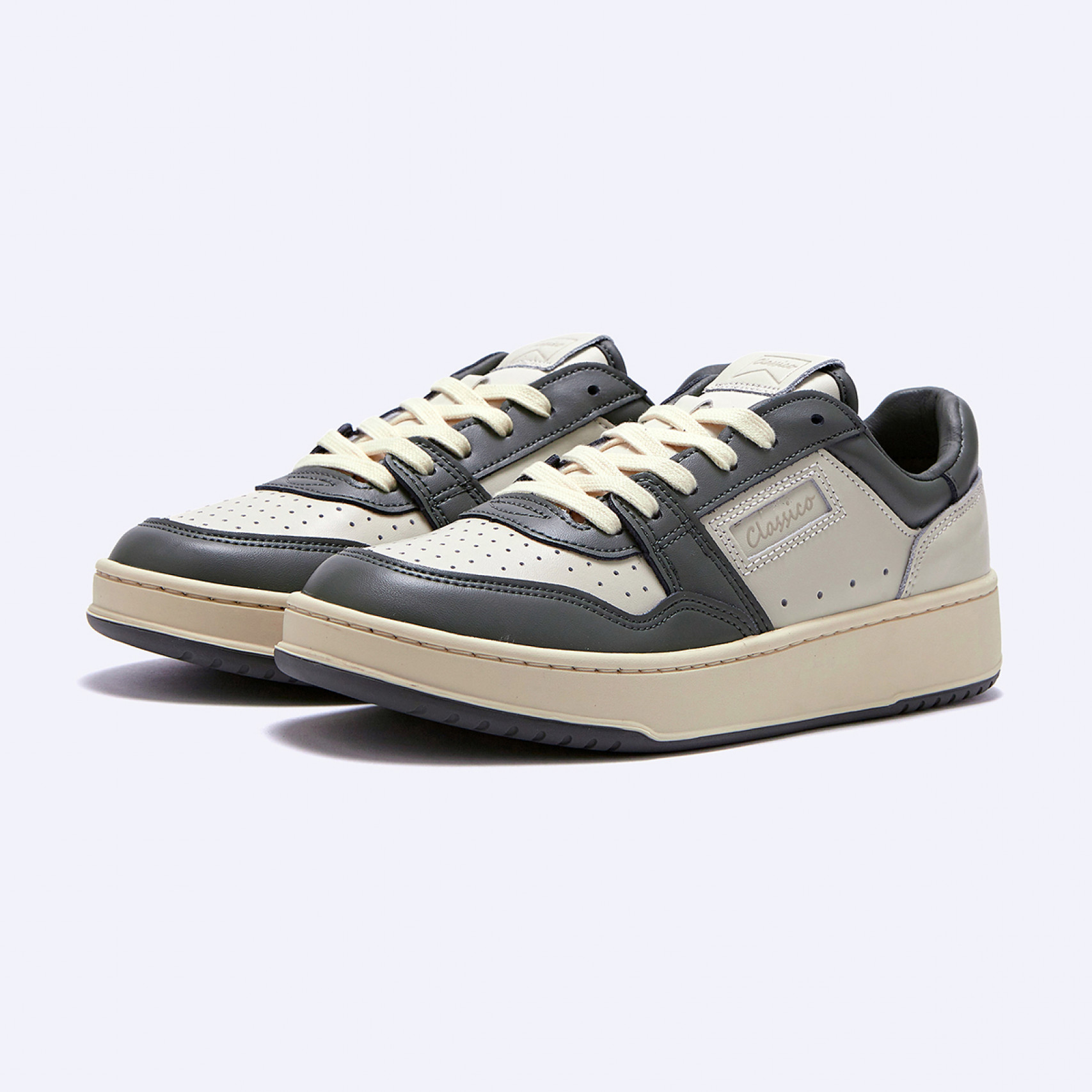 빈티지 코트 스니커즈 다크 그린 / FLCCDA2U11