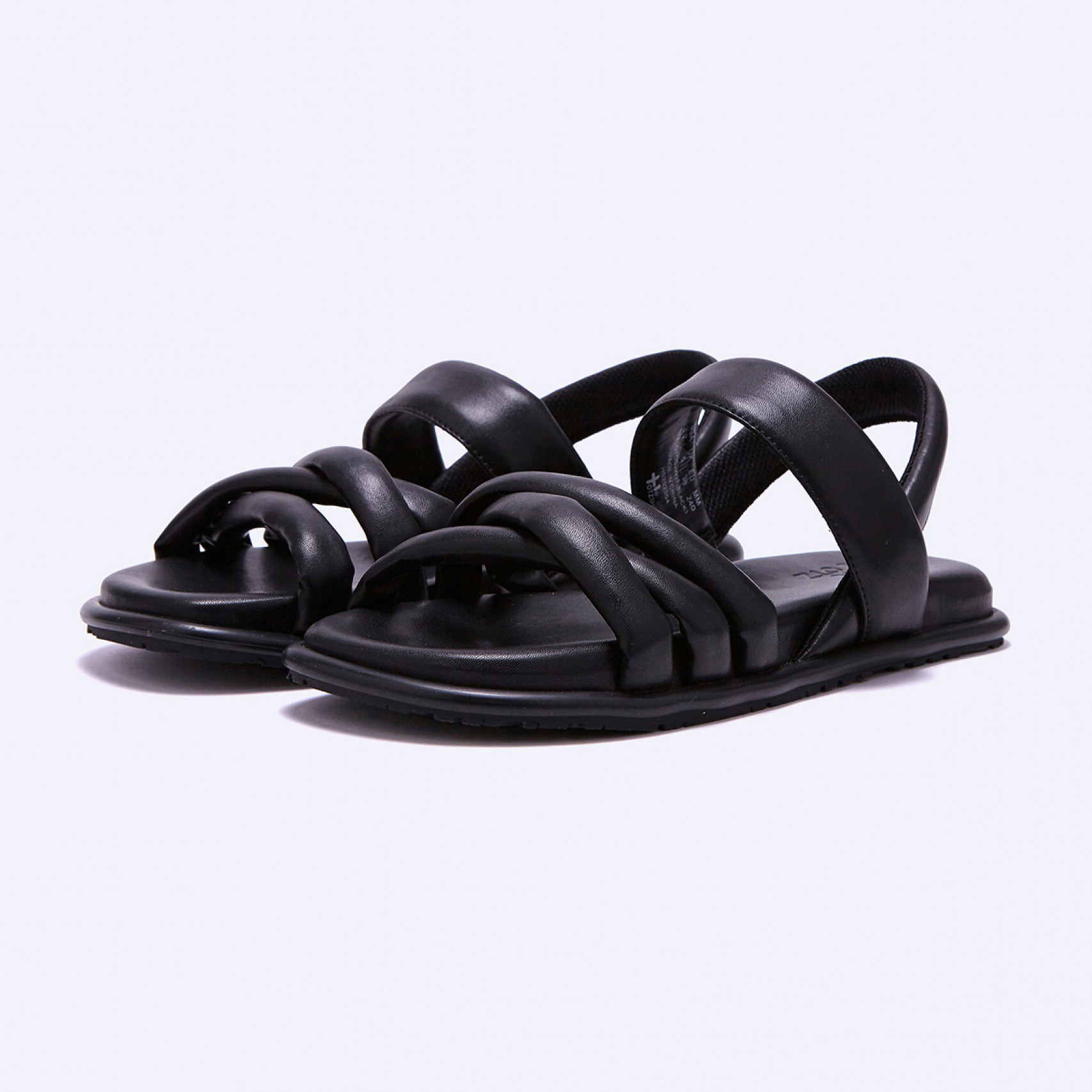 필로우 샌들 블랙 / FLOTDS2W37