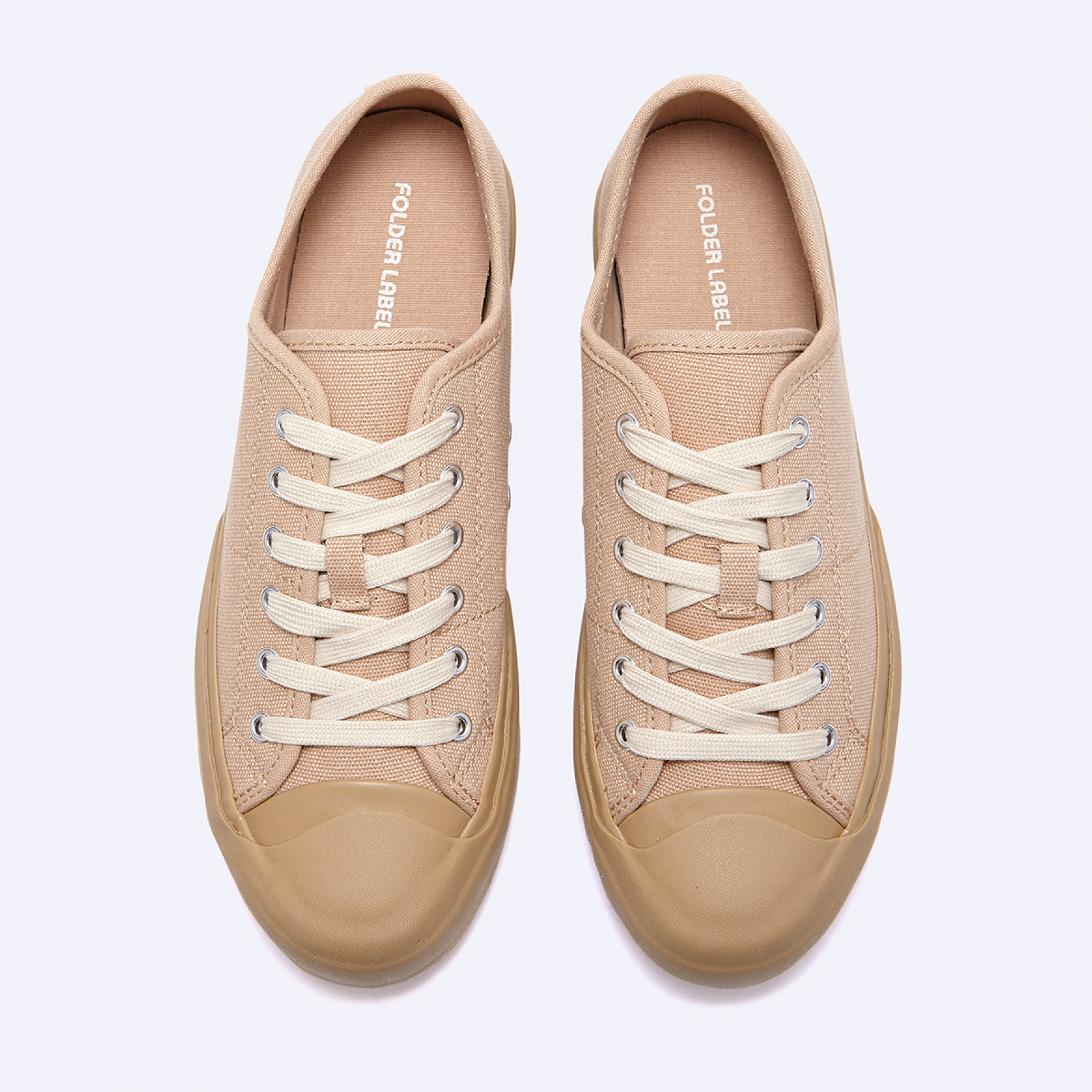 모스 벌커나이즈드 코트 스니커즈 베이지 / FLFDDA2U13