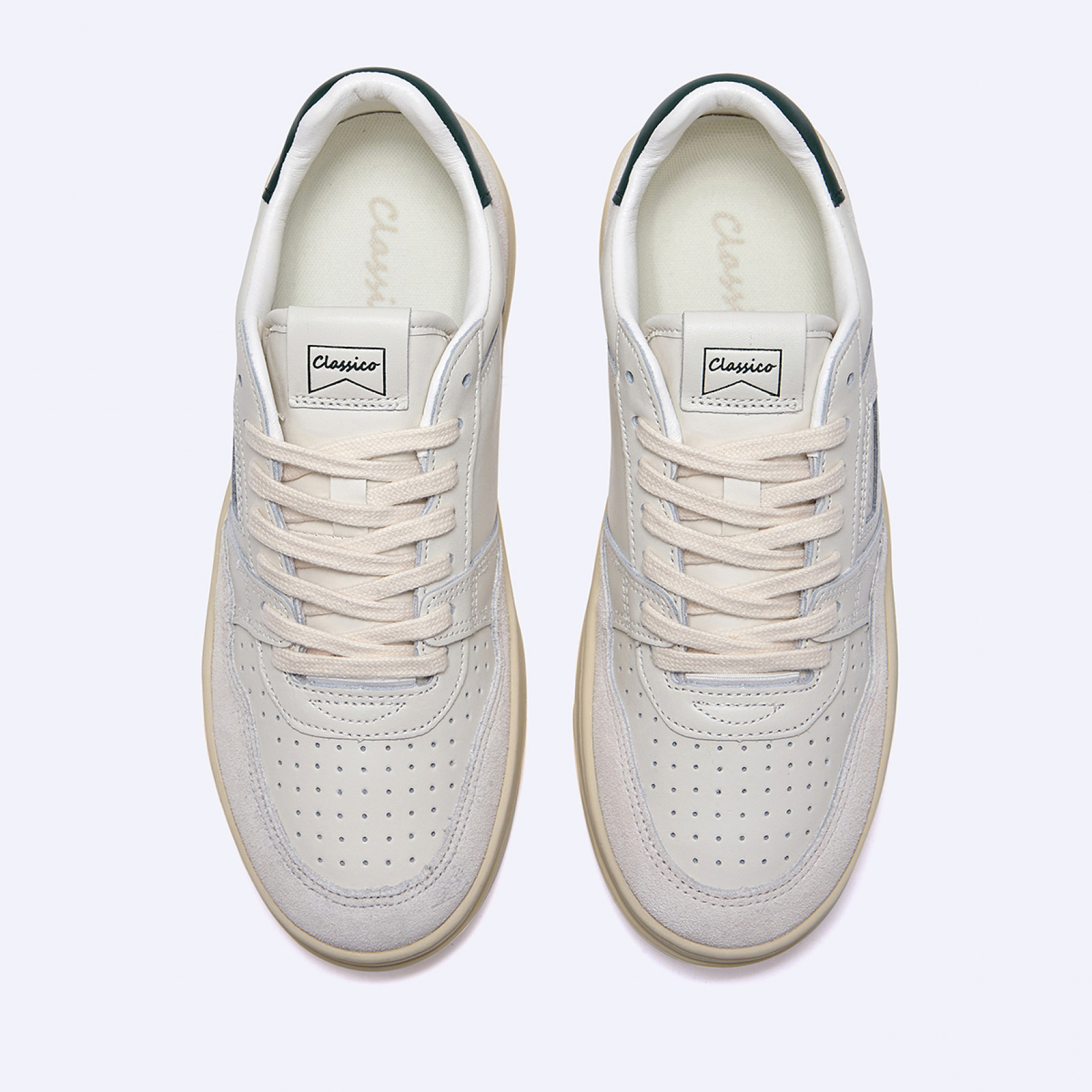 빈티지 코트 스니커즈 그린 / FLCCDA1U08