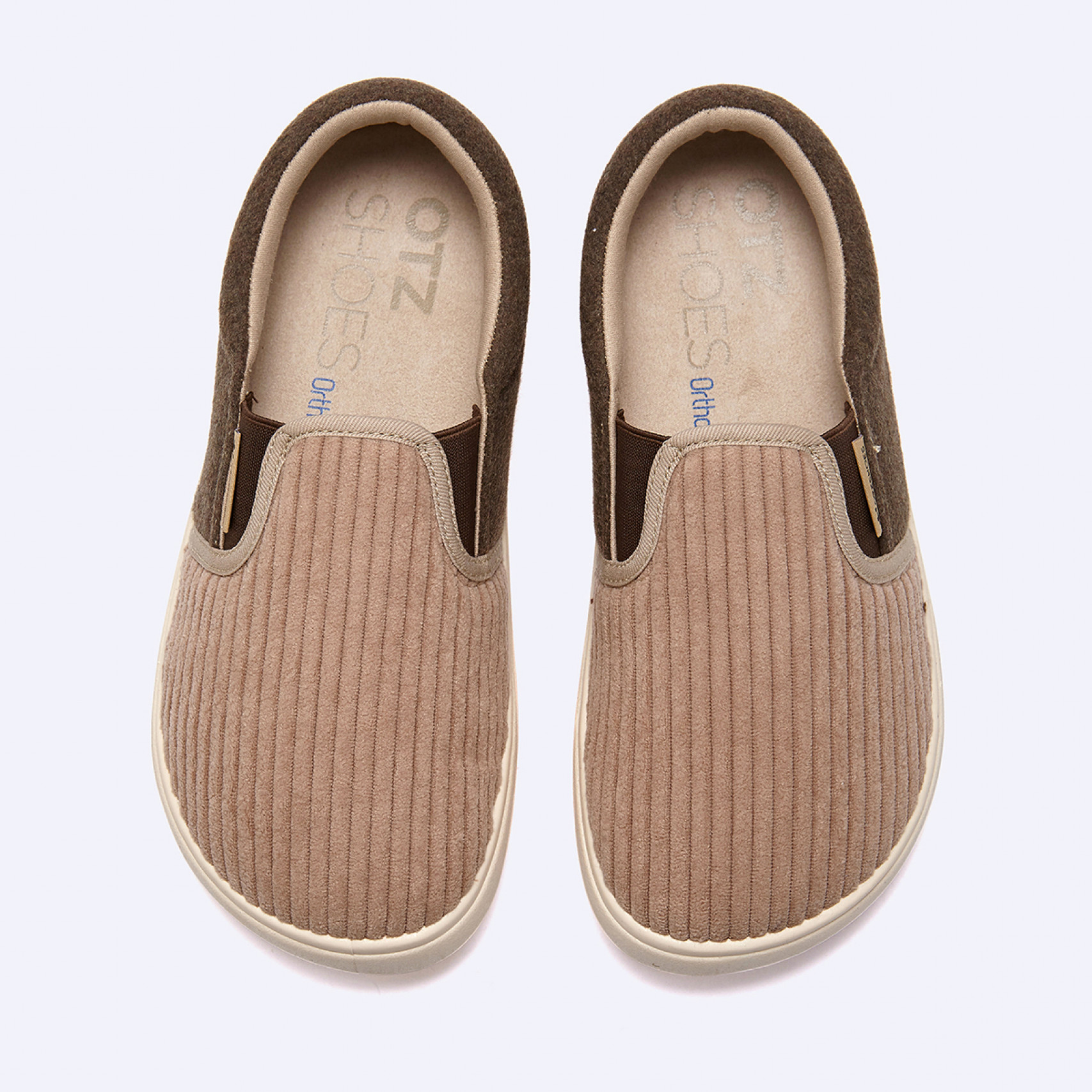 필그림 V3 울 코듀로이 슬립온 라이트 브라운 / FLOTDF4U03