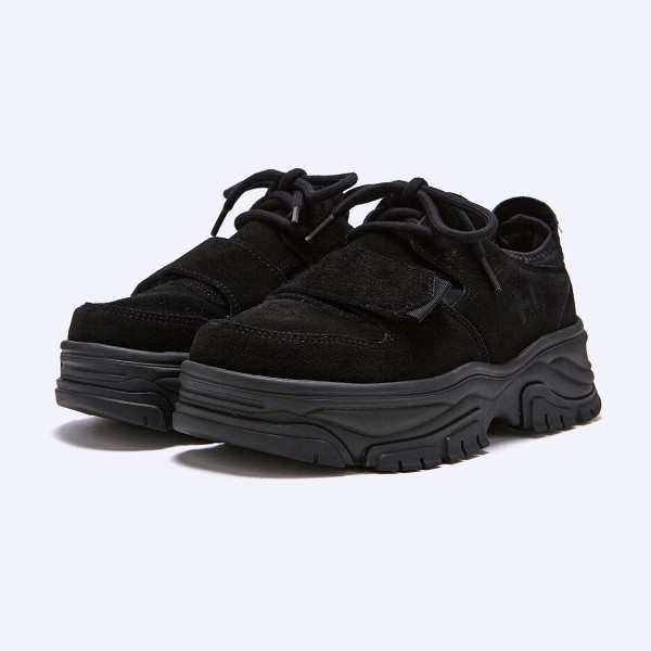 ◆OTZ SHOES◆ 3300 High Suede FLOTDA0U21 OTZ 3300 하이 스웨이드 올블랙 , FLOTDA0U21